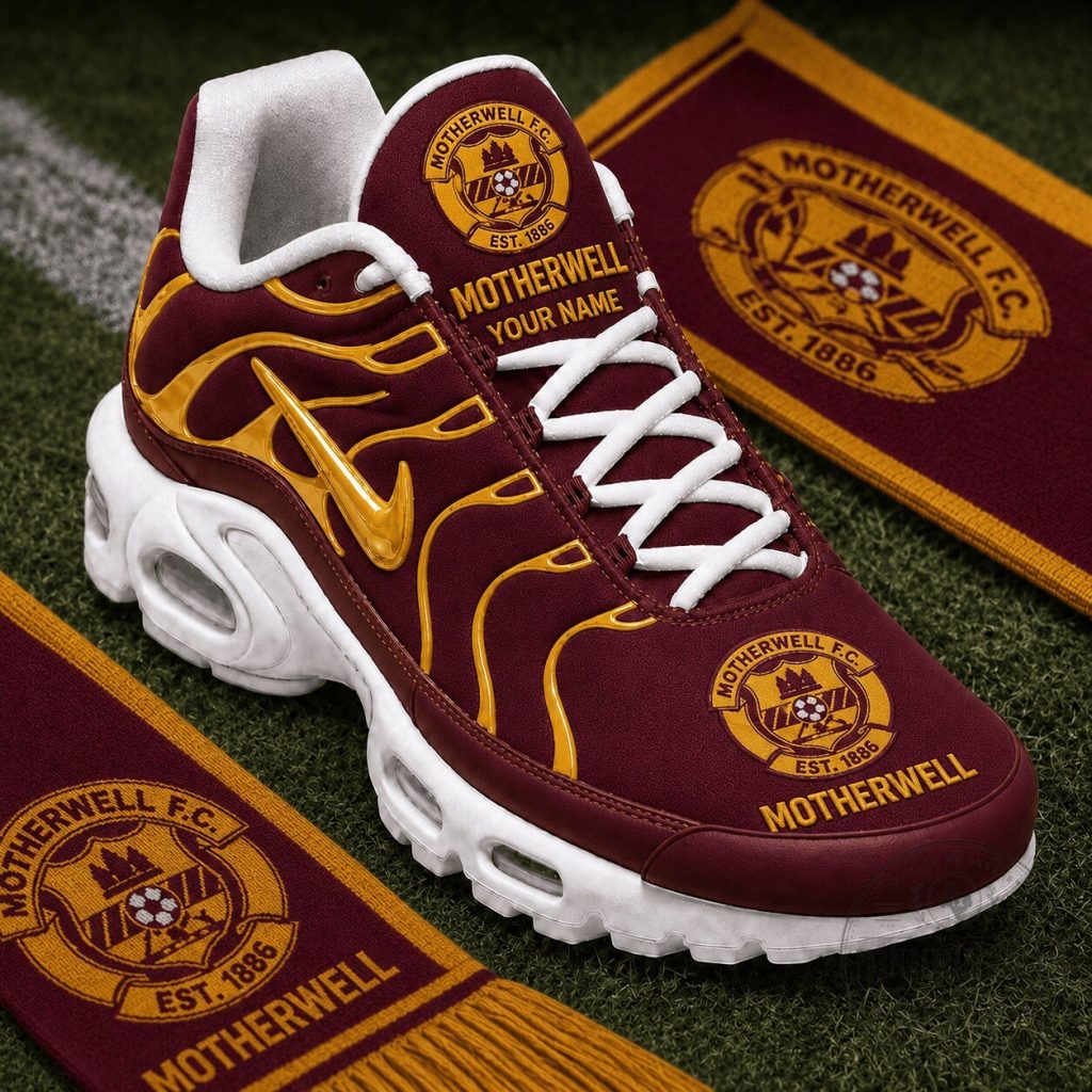 Motherwell Scottish Premiership Air Max Plus Sneakers Shoes Gift For F Motherwell Scottish Premiership Air Max Plus Sneakers Shoes Gift For F