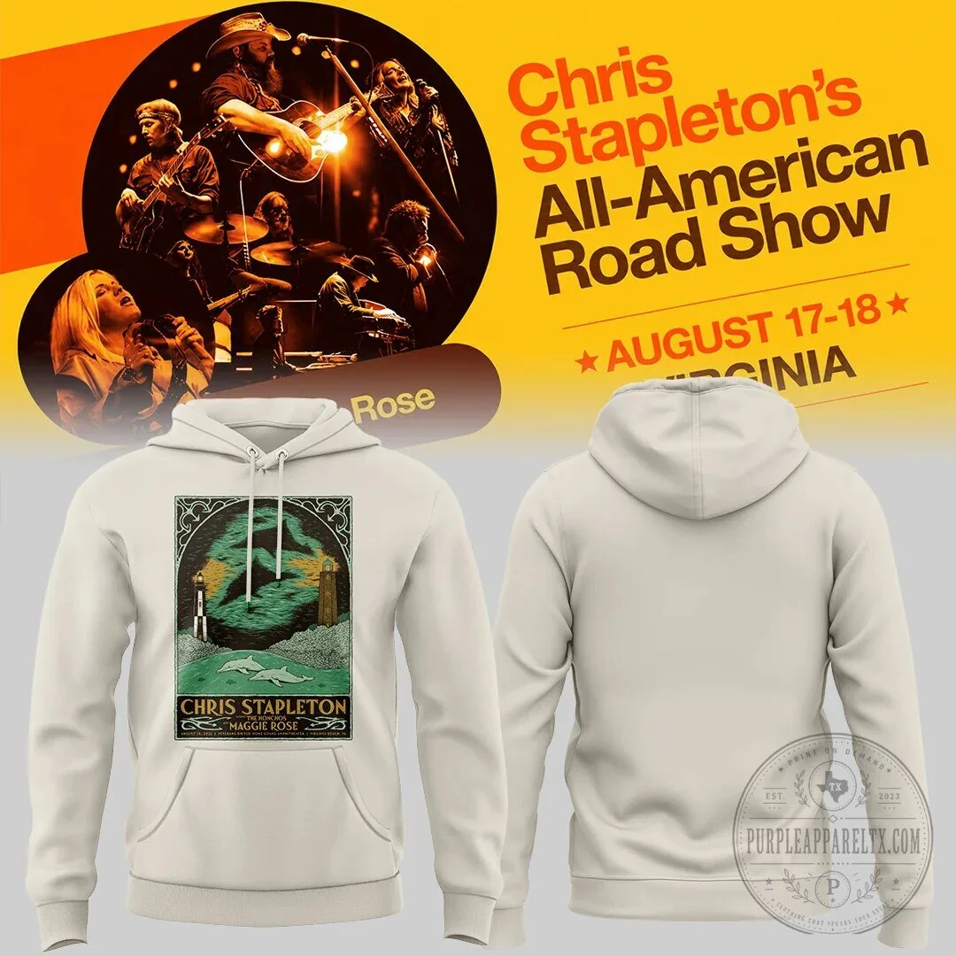 Hoodie for Chris Stapleton's All-American Road Show Concert Tour 2 Hoodie for Chris Stapleton's All-American Road Show Concert Tour