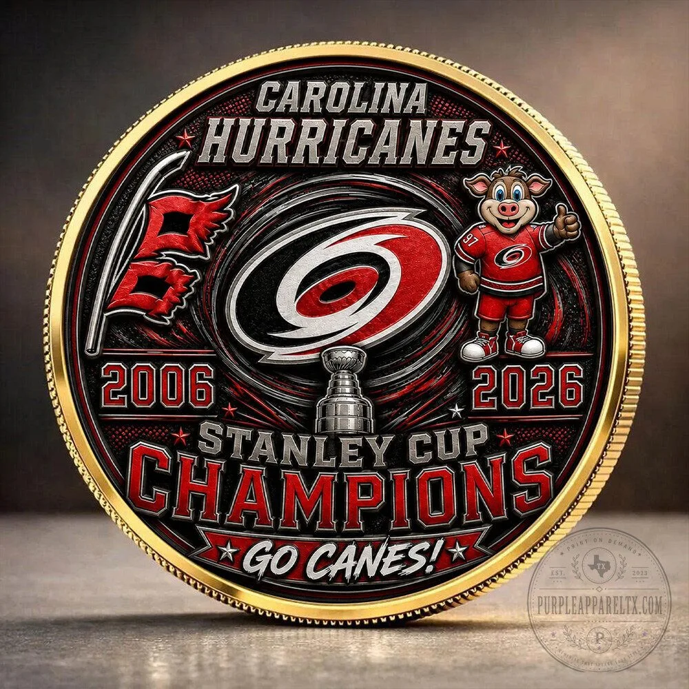 Carolina Hurricanes Stanley Cup Champions 2006 2026 Commemorative Coin