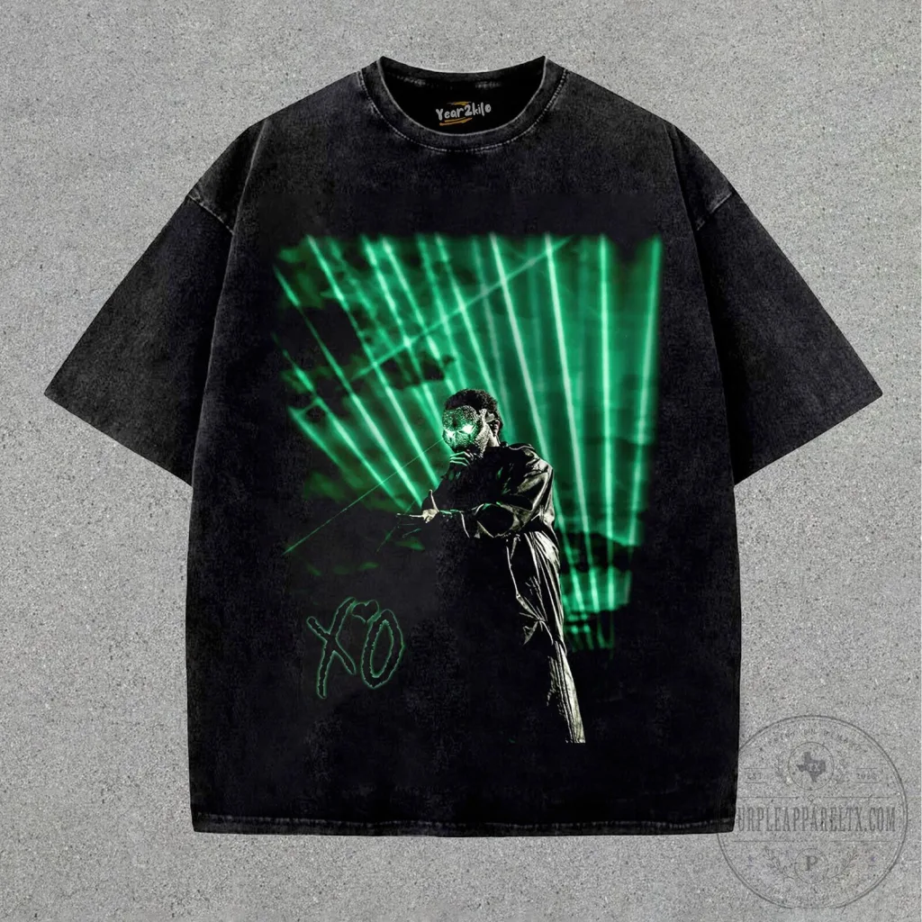 The Weeknd After Hours Til Dawn Tour Concert Black Washed T-Shirt The Weeknd After Hours Til Dawn Tour Concert Black Washed T-Shirt