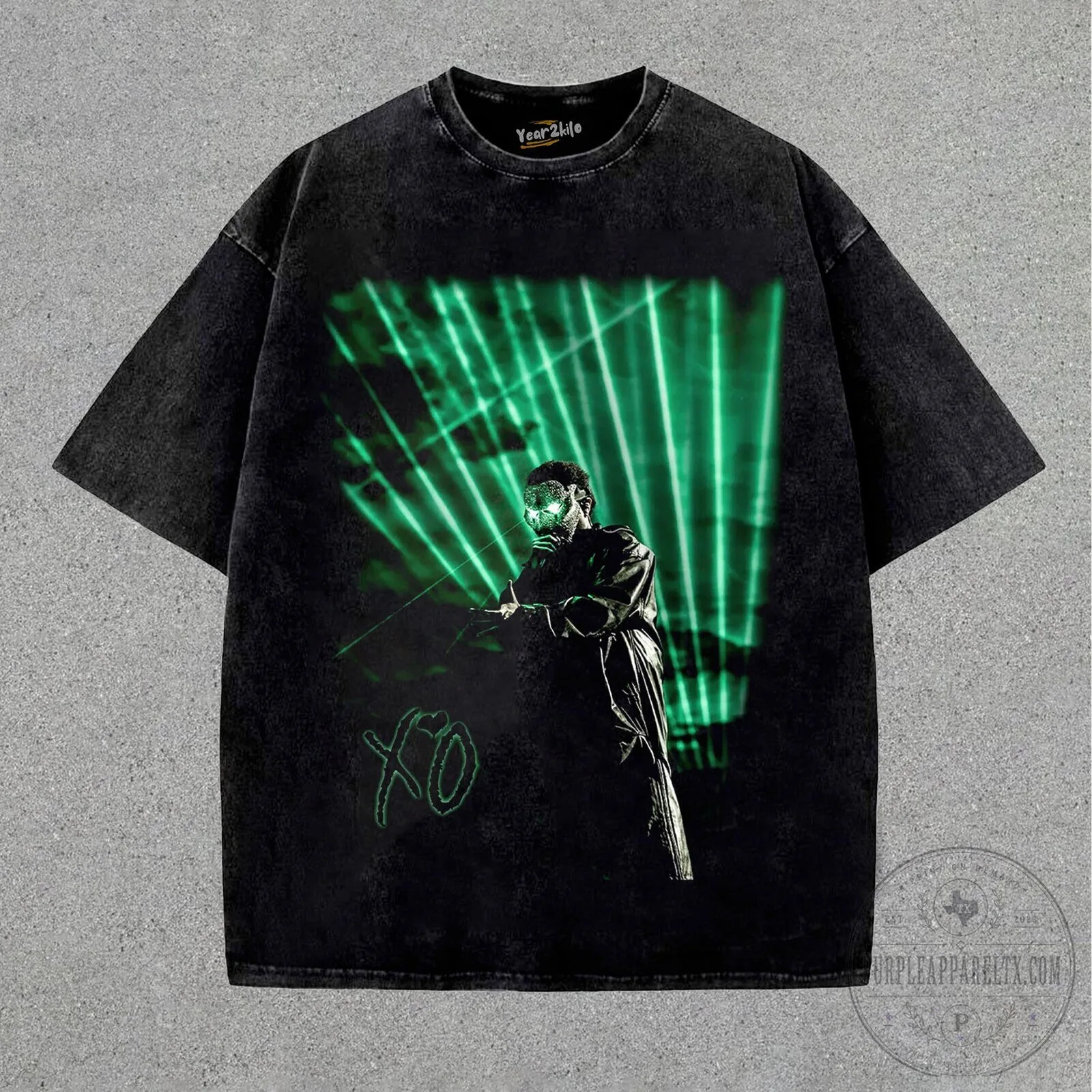 The Weeknd After Hours Til Dawn Tour Concert Black Washed T-Shirt
