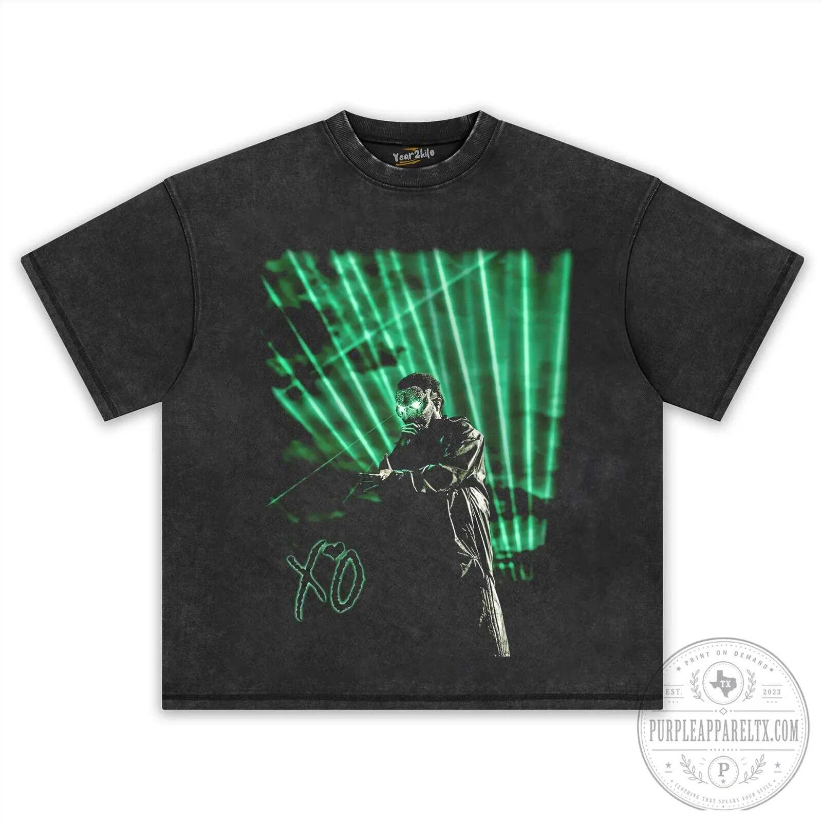 The Weeknd After Hours Til Dawn Tour Concert Black Washed T-Shirt 14 The Weeknd After Hours Til Dawn Tour Concert Black Washed T-Shirt