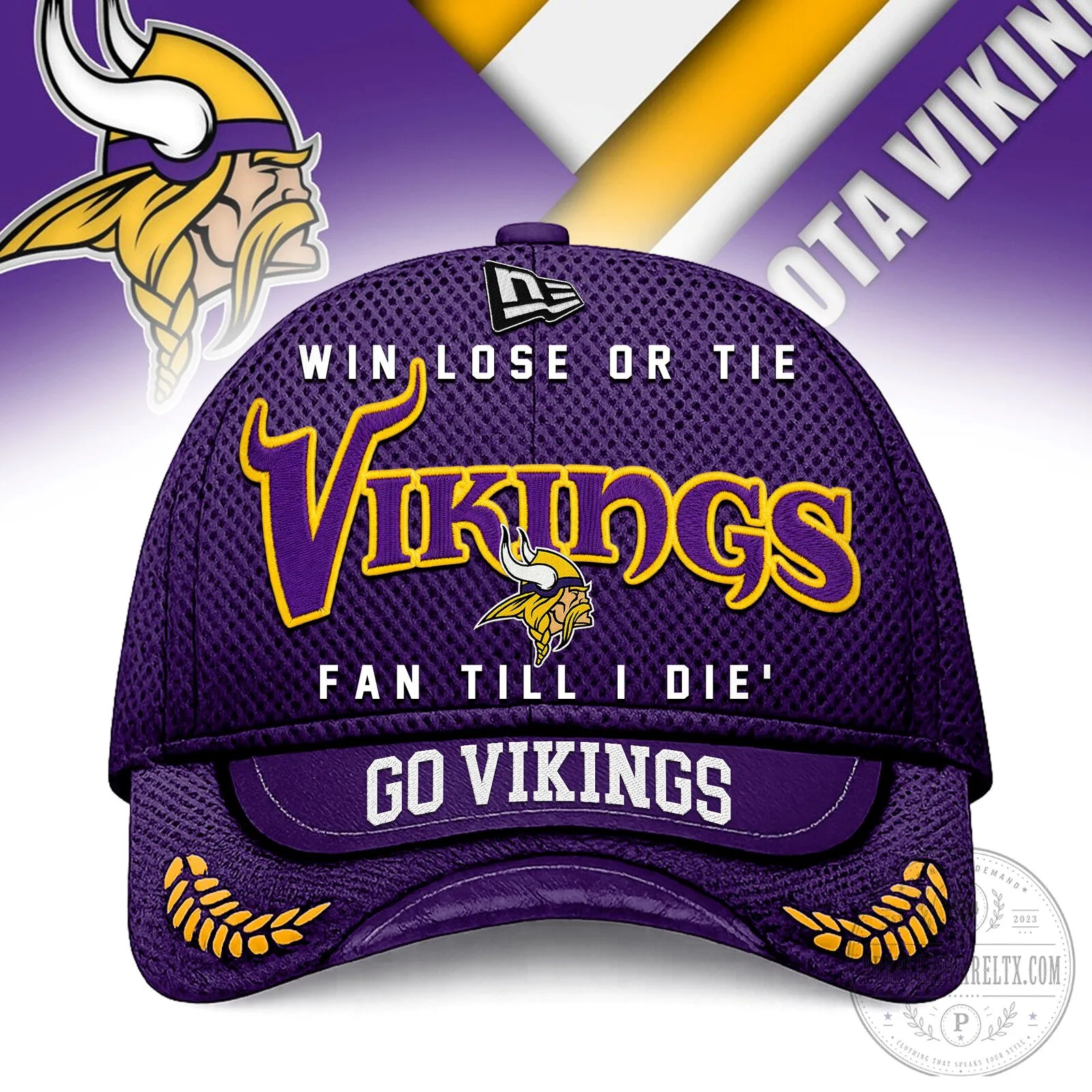 Minnesota Vikings Football Team Fan Till I Die Go Vikings Cap Hat 1 Minnesota Vikings Football Team Fan Till I Die Go Vikings Cap Hat