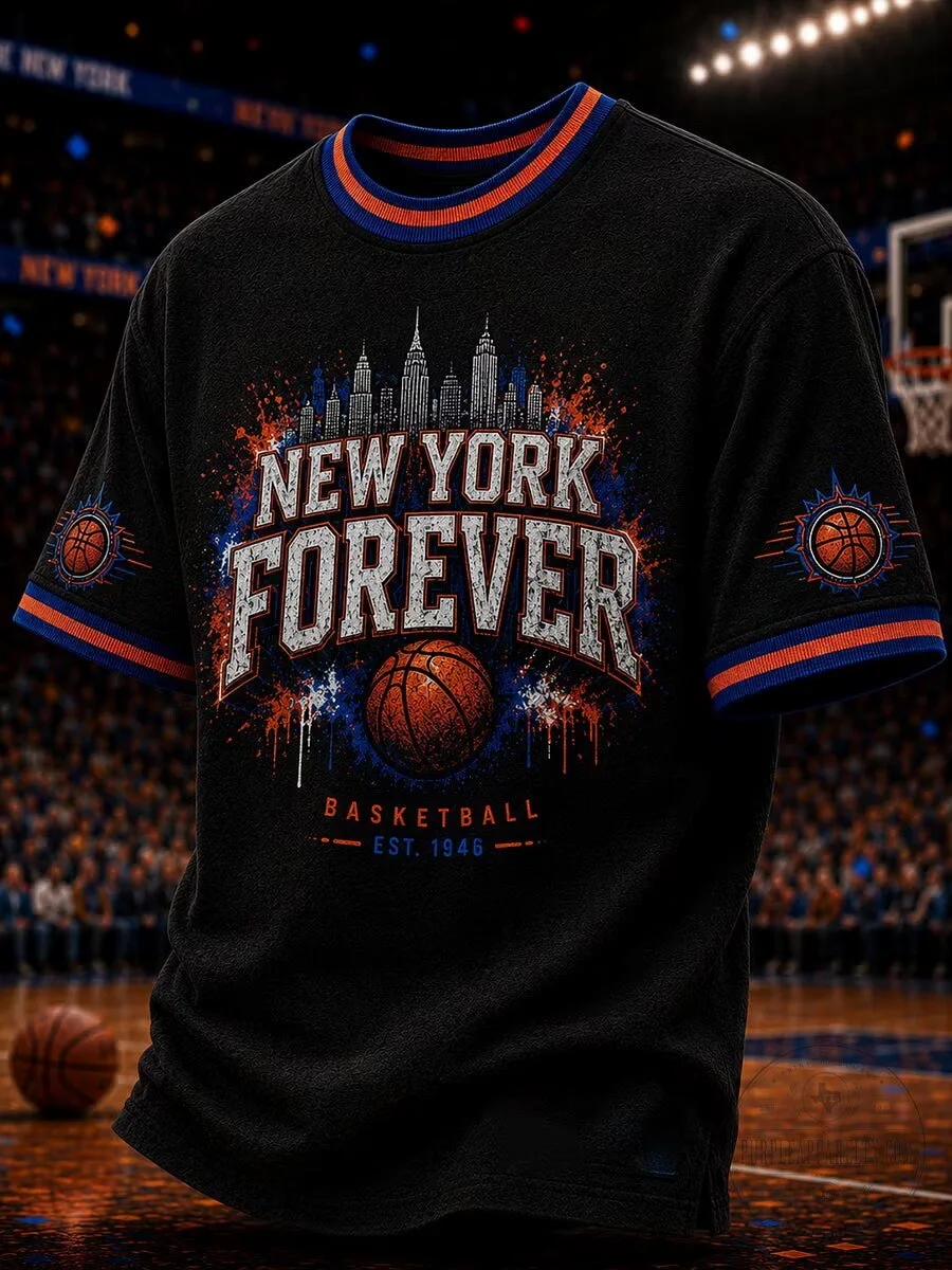 New York Forever Basketball Fan Shirt