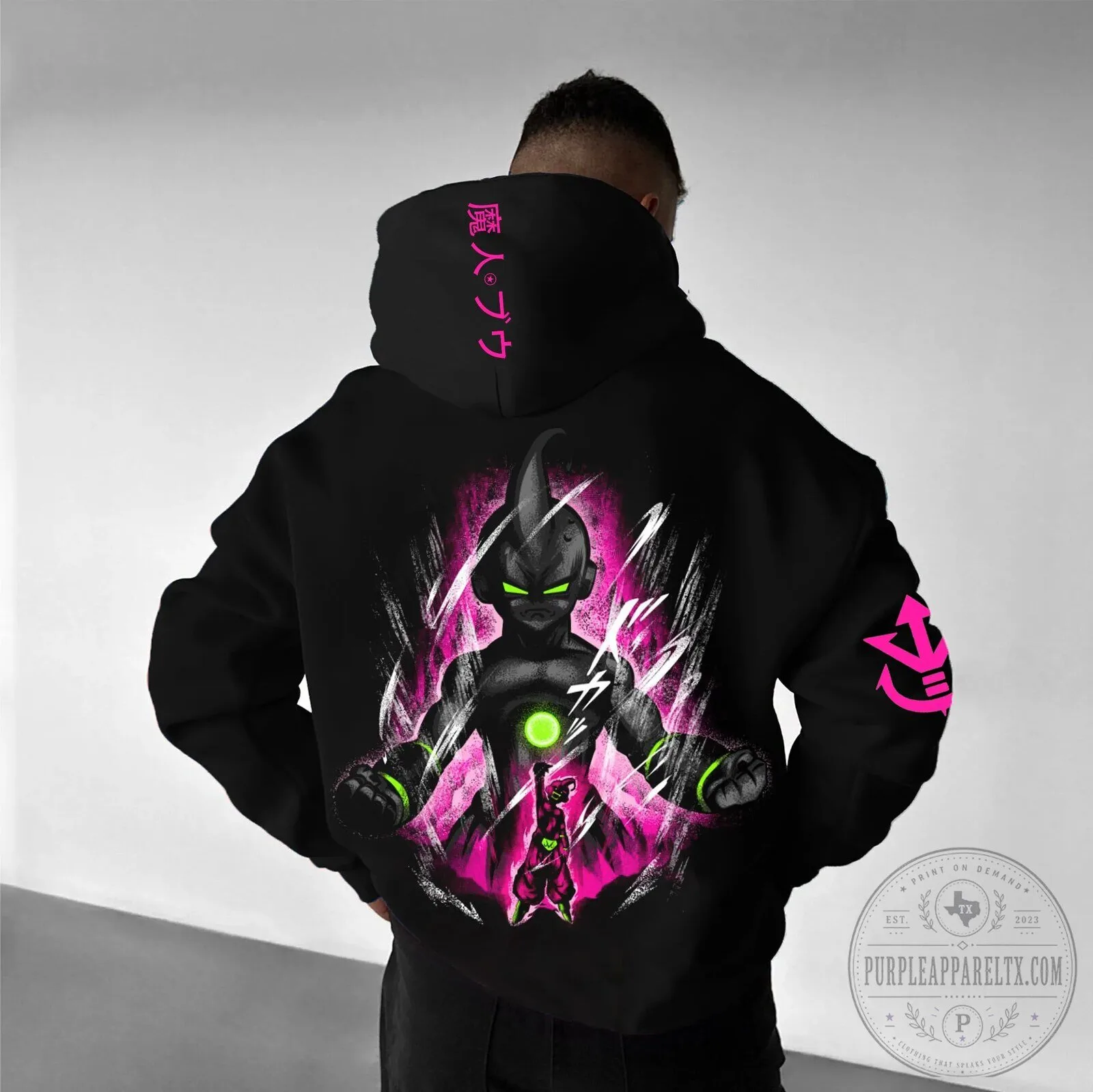 Dragon Ball Z Majin Buu Anime Graphic Streetwear Vintage Black Hoodie 1 Dragon Ball Z Majin Buu Anime Graphic Streetwear Vintage Black Hoodie