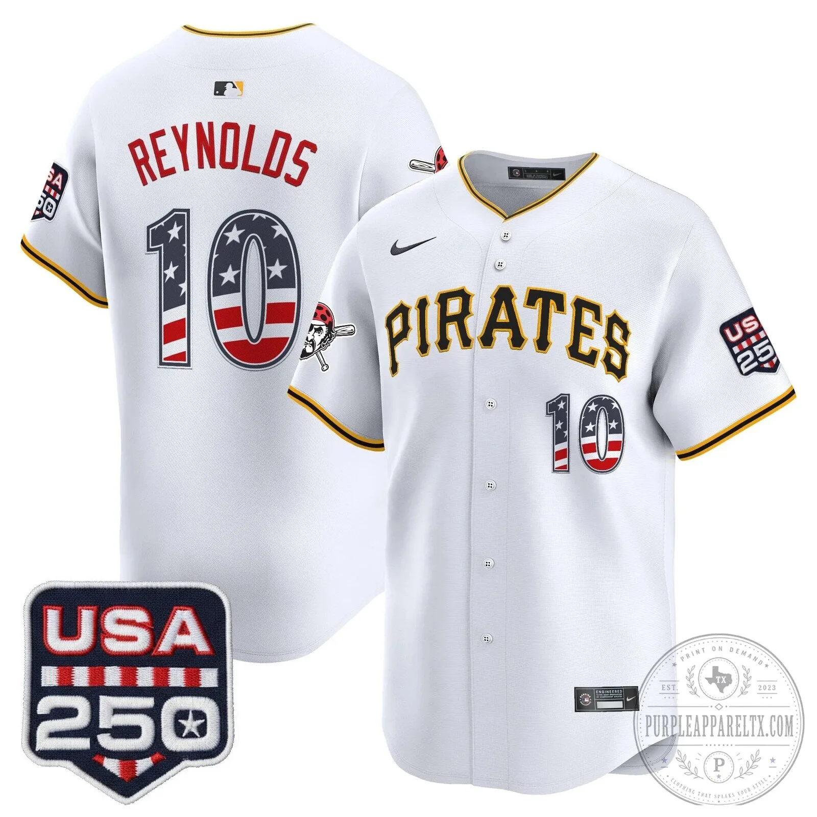 Pittsburgh Pirates Paul Skenes Fourth of July Black Baseball Jersey 74 Pittsburgh Pirates Paul Skenes Fourth of July Black Baseball Jersey