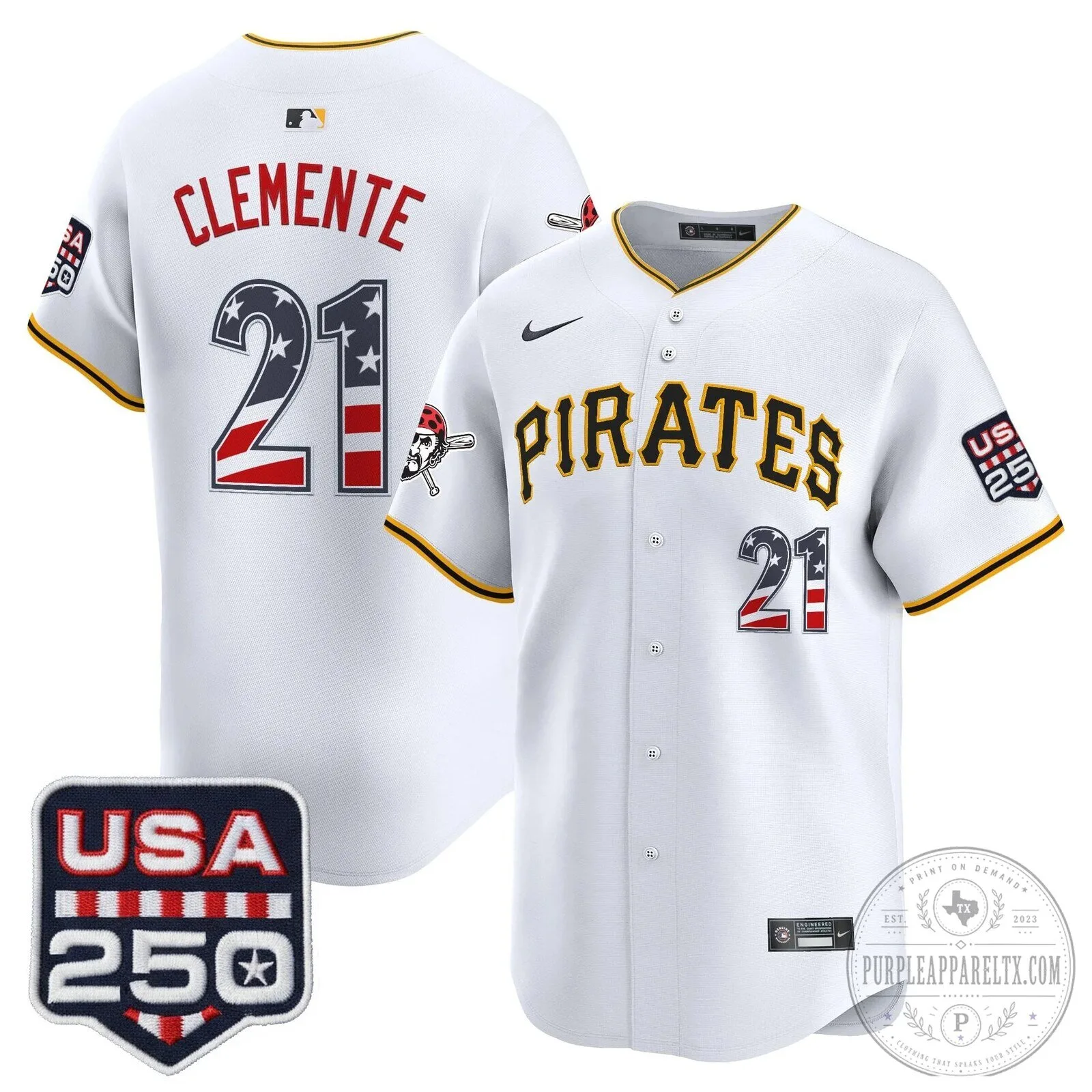 Pittsburgh Pirates Paul Skenes Fourth of July Black Baseball Jersey 75 Pittsburgh Pirates Paul Skenes Fourth of July Black Baseball Jersey
