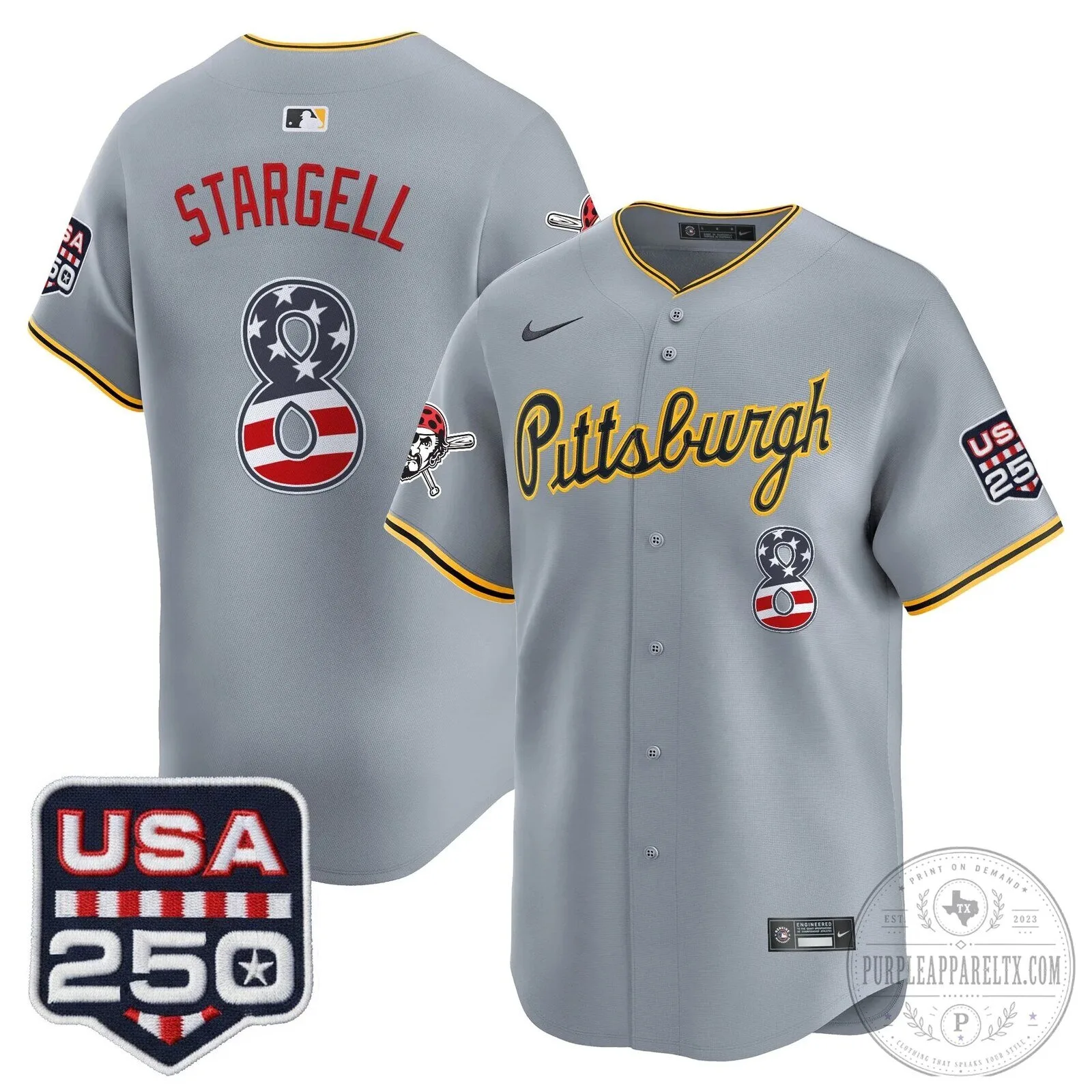Pittsburgh Pirates Paul Skenes Fourth of July Black Baseball Jersey 89 Pittsburgh Pirates Paul Skenes Fourth of July Black Baseball Jersey