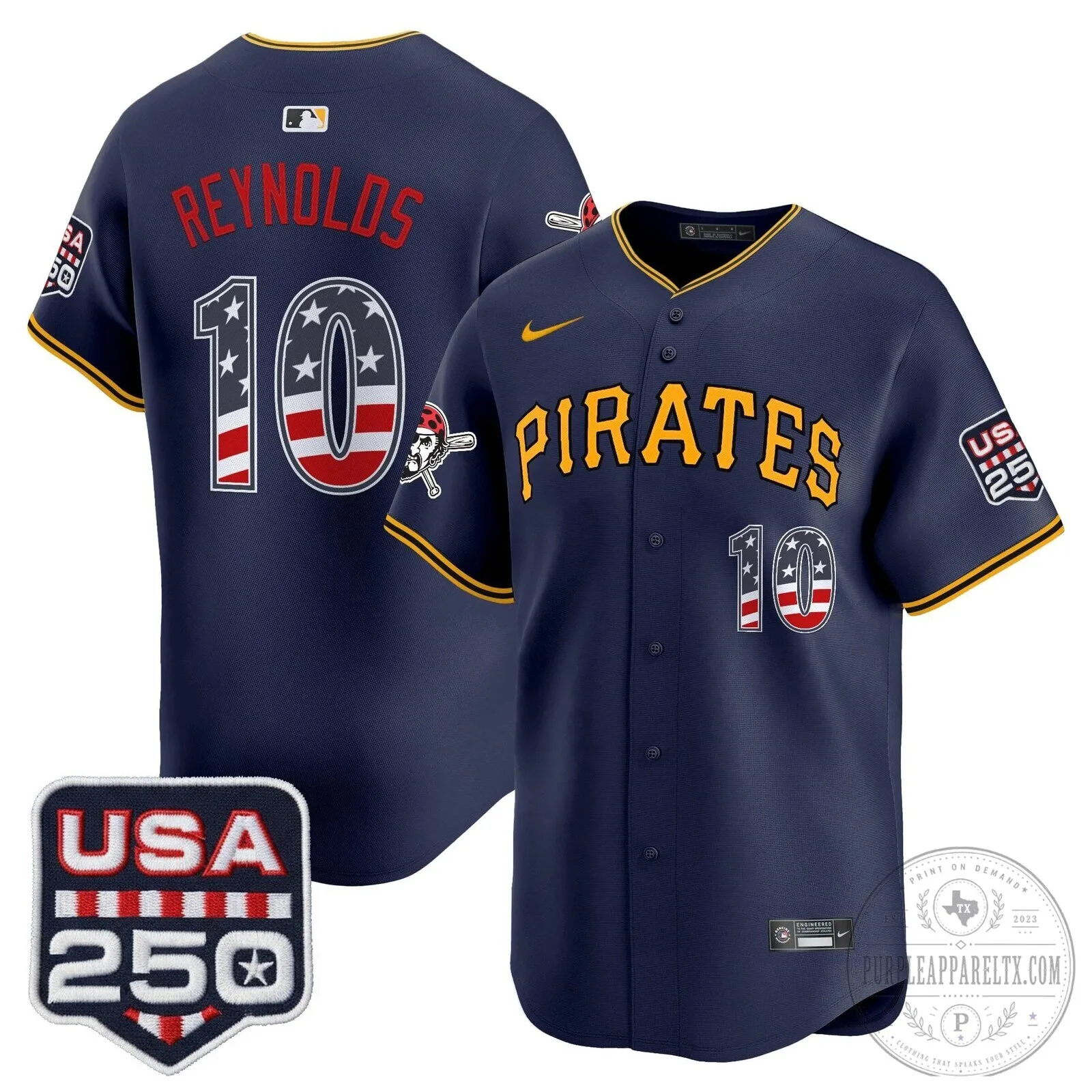 Pittsburgh Pirates Paul Skenes Fourth of July Black Baseball Jersey 96 Pittsburgh Pirates Paul Skenes Fourth of July Black Baseball Jersey