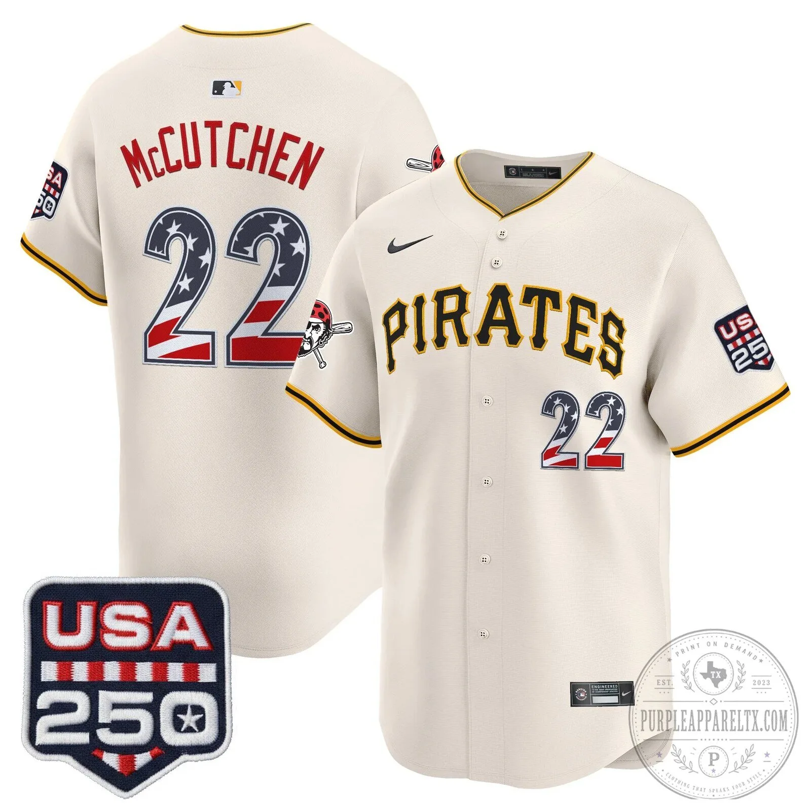 Pittsburgh Pirates Paul Skenes Fourth of July Black Baseball Jersey 105 Pittsburgh Pirates Paul Skenes Fourth of July Black Baseball Jersey