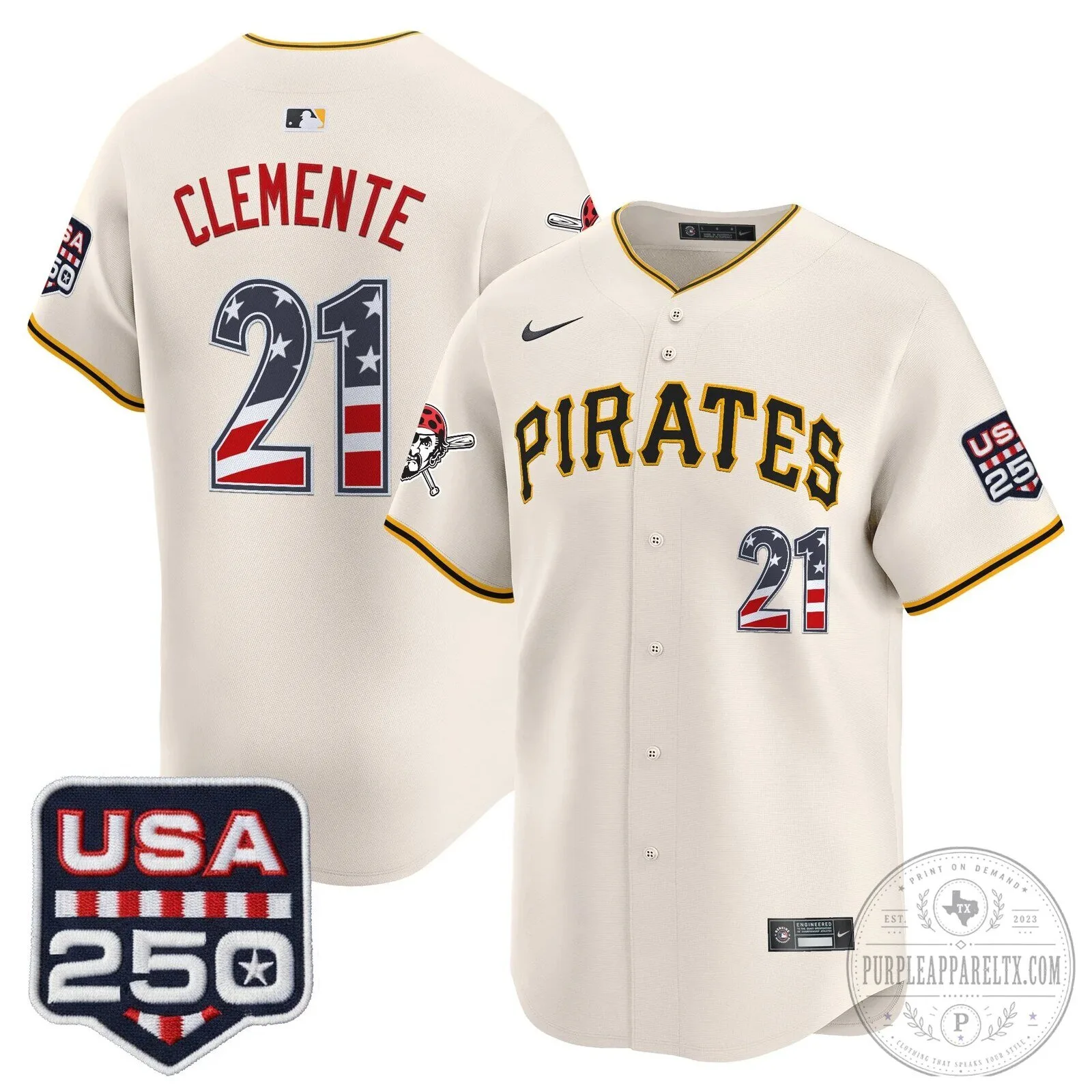 Pittsburgh Pirates Paul Skenes Fourth of July Black Baseball Jersey 108 Pittsburgh Pirates Paul Skenes Fourth of July Black Baseball Jersey