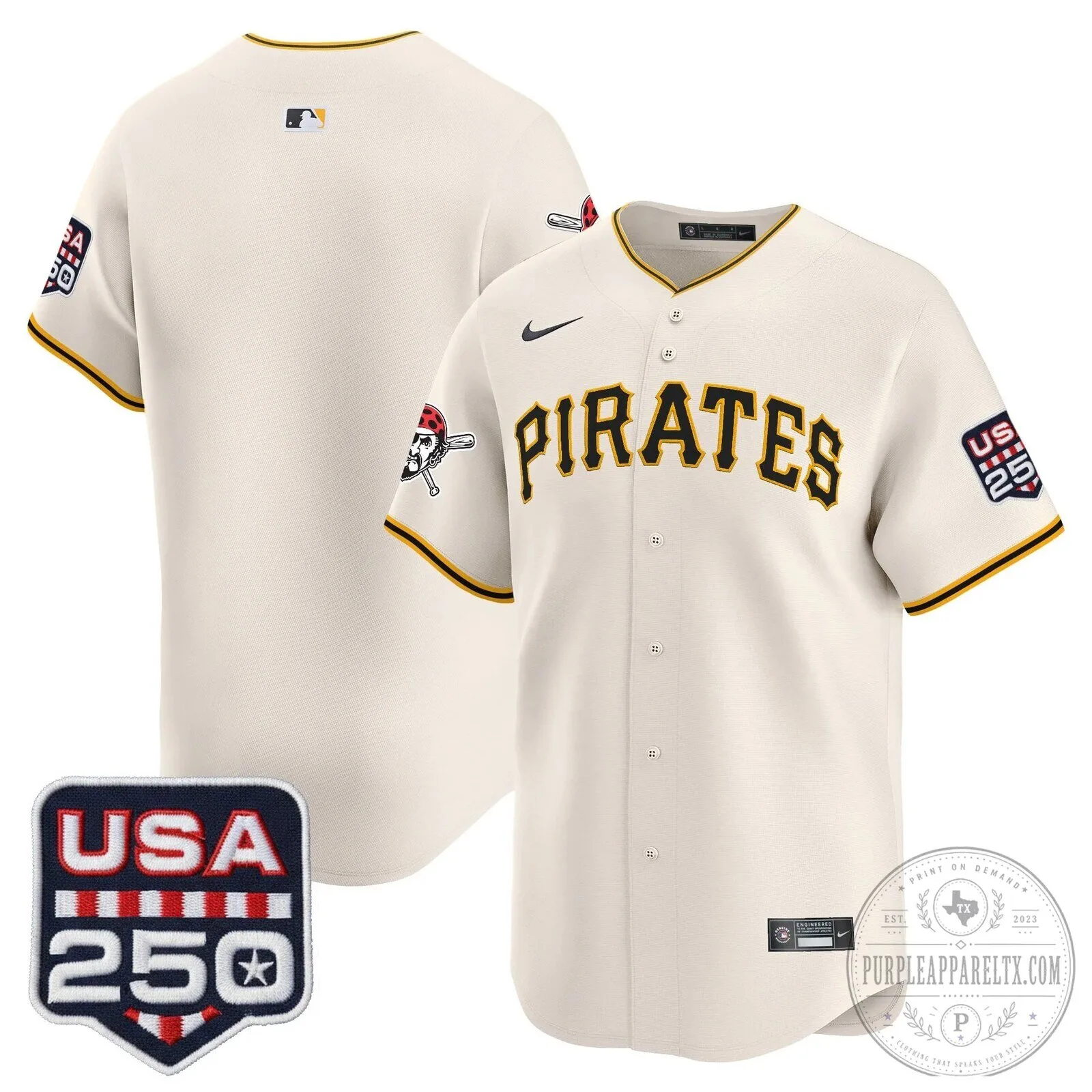 Pittsburgh Pirates Paul Skenes Fourth of July Black Baseball Jersey 113 Pittsburgh Pirates Paul Skenes Fourth of July Black Baseball Jersey