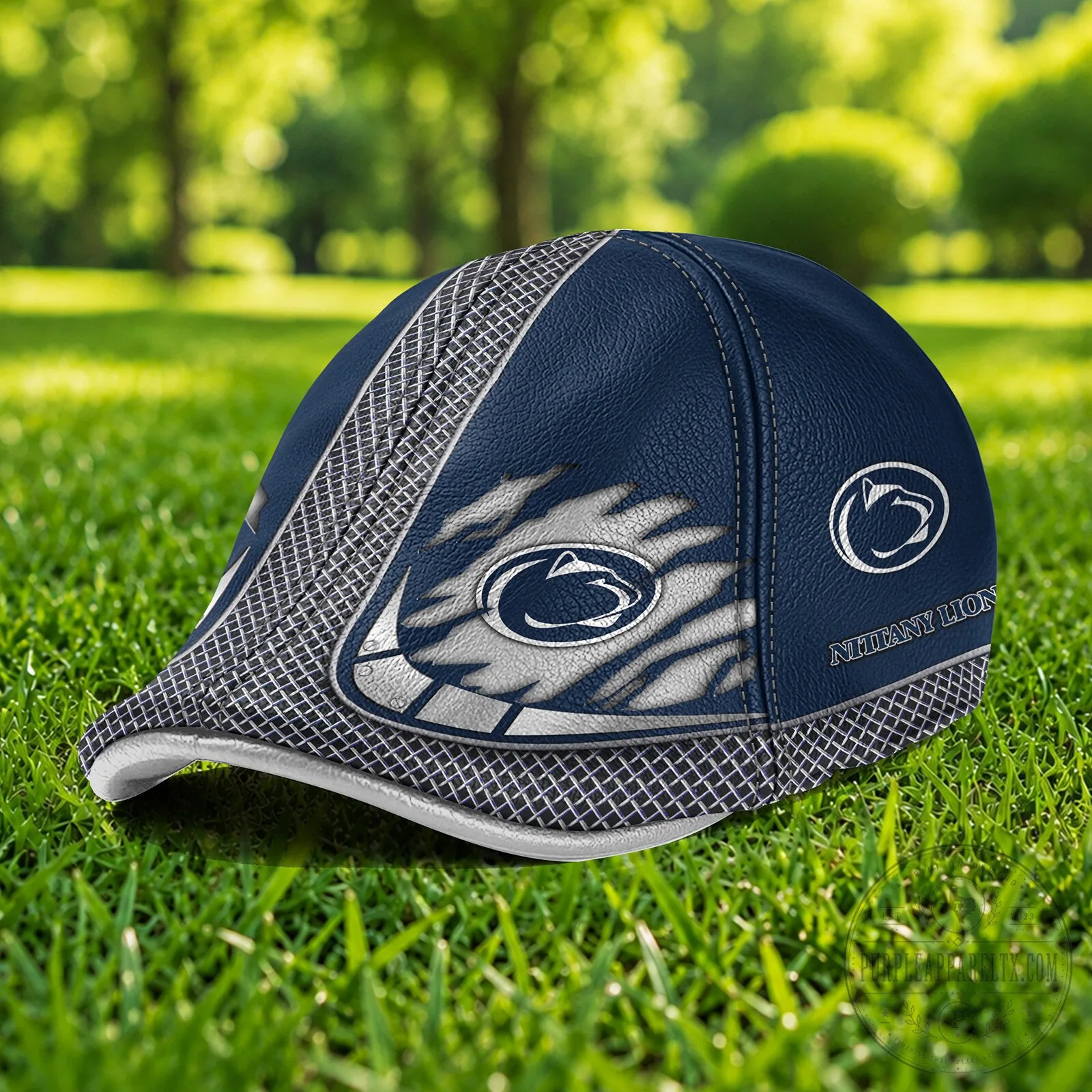Penn State Nittany Lions Distressed Logo Flat Cap