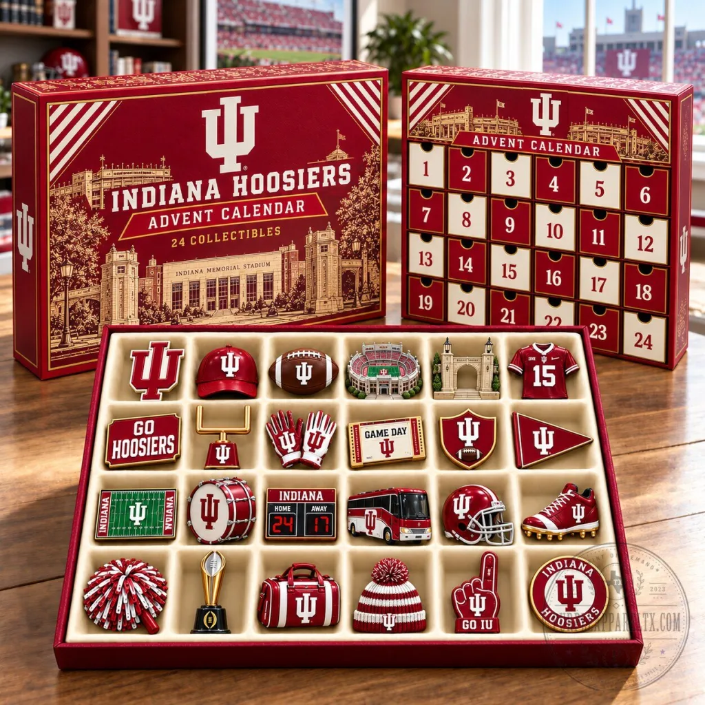 Indiana Hoosiers Football Collectibles Advent Calendar Indiana Hoosiers Football Collectibles Advent Calendar