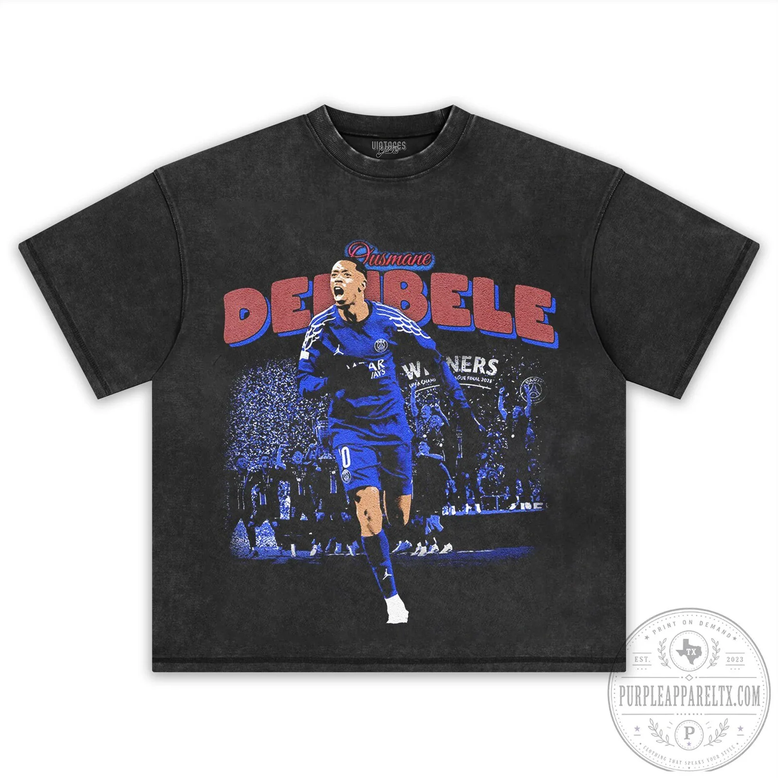 Ousmane Dembele Football Player Graphic T-Shirt 10 Ousmane Dembele Football Player Graphic T-Shirt