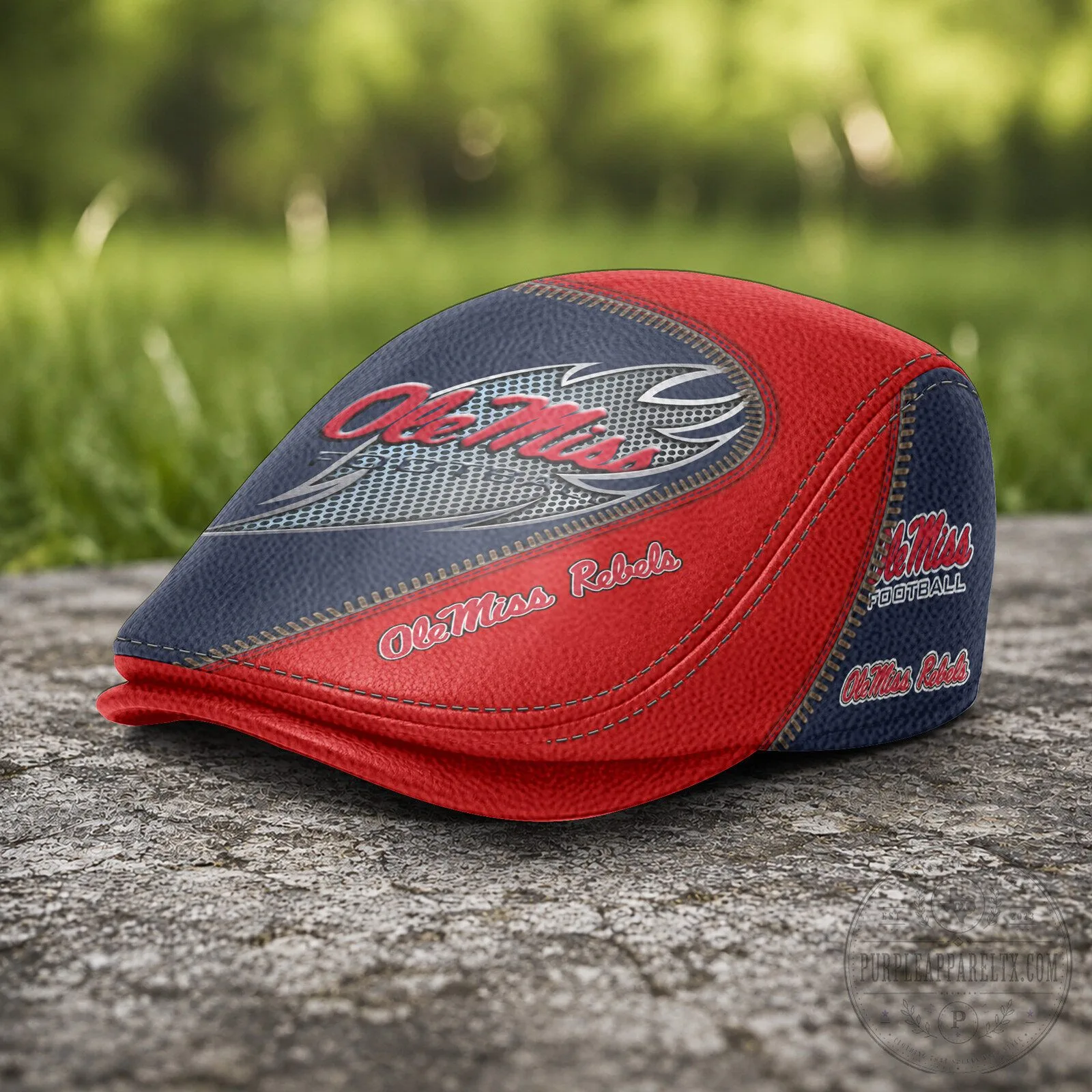 Ole Miss Rebels Football Team Golf Flat Cap Hat 9 Ole Miss Rebels Football Team Golf Flat Cap Hat