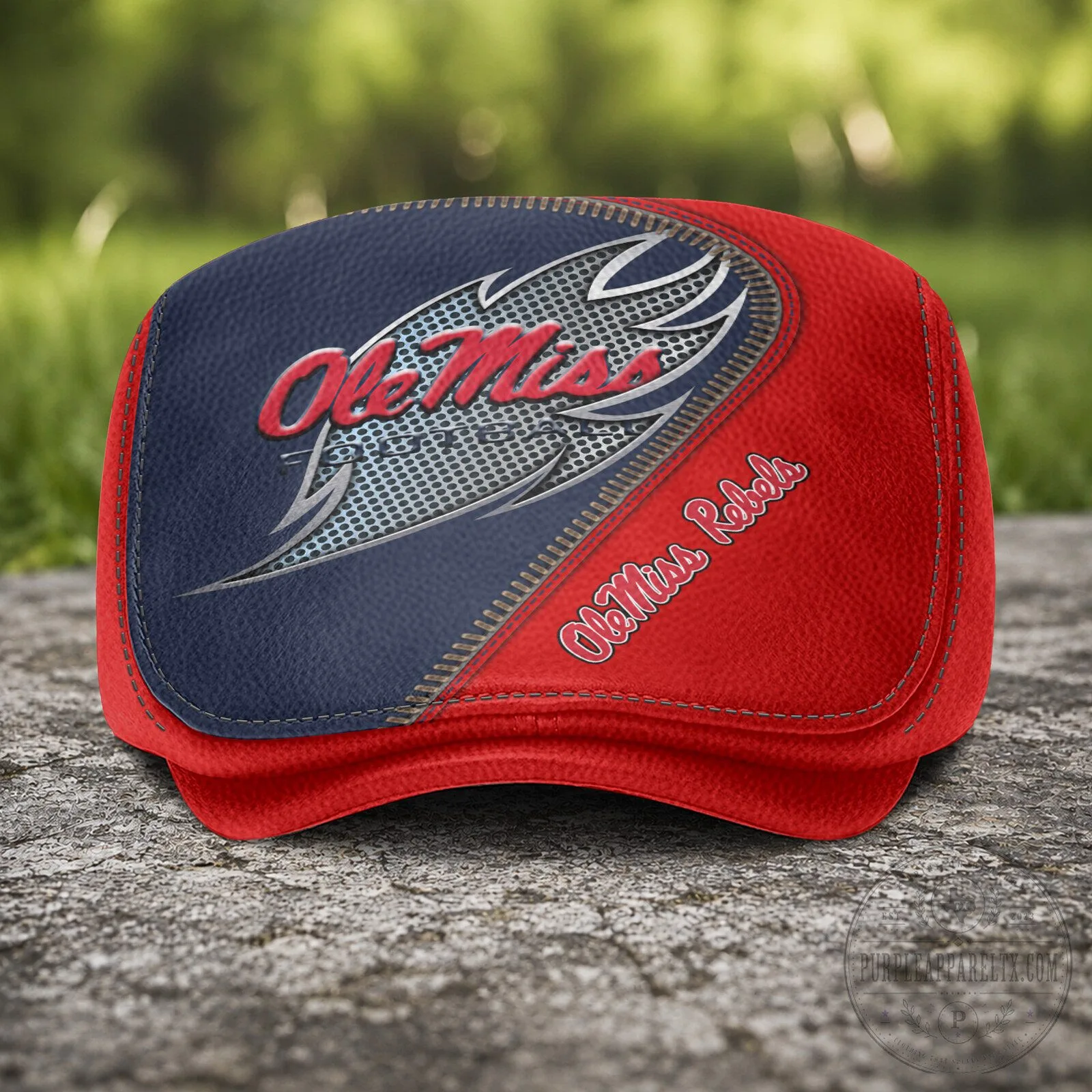 Ole Miss Rebels Football Team Golf Flat Cap Hat 10 Ole Miss Rebels Football Team Golf Flat Cap Hat