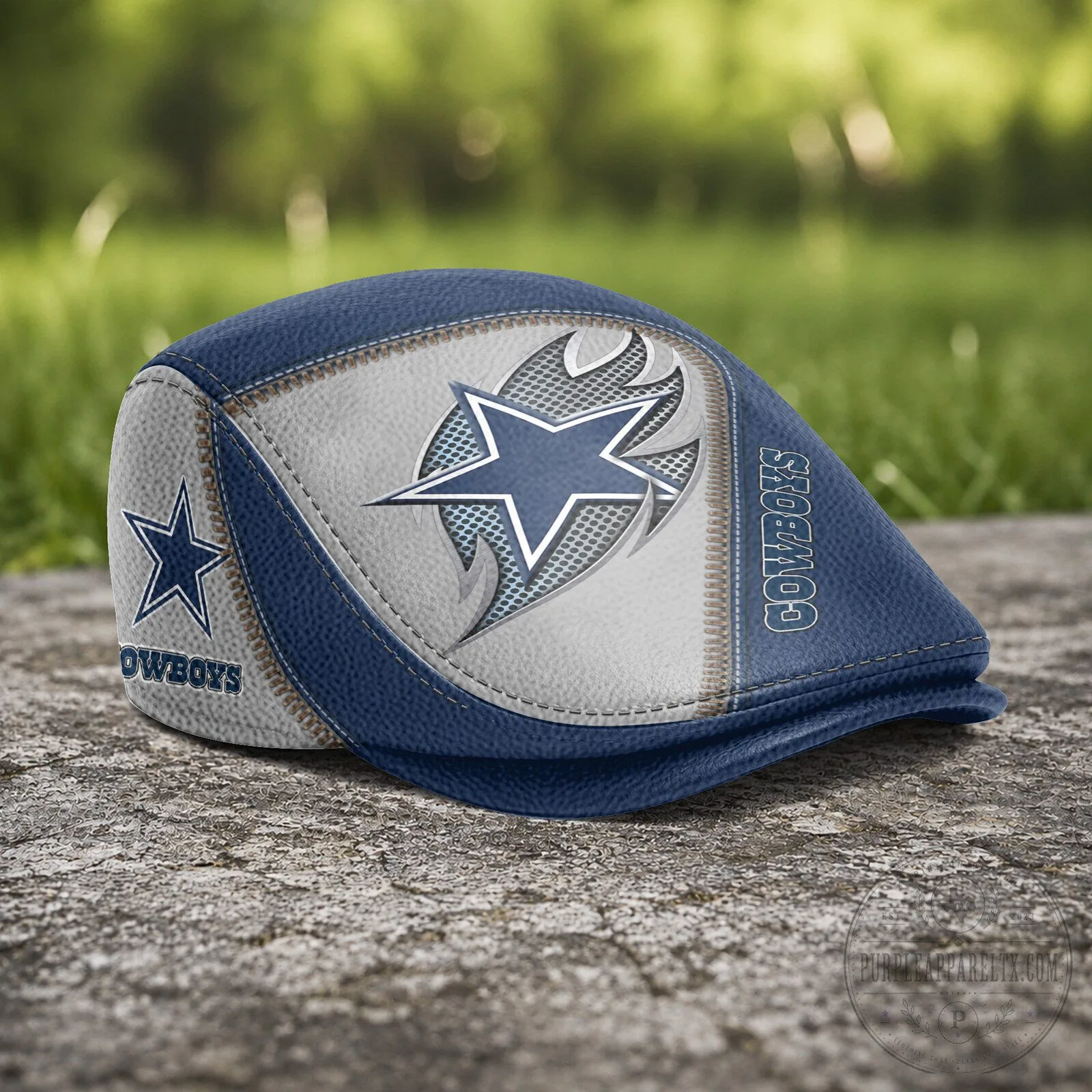 Dallas Cowboys NFL Team Logo Flat Cap Hat