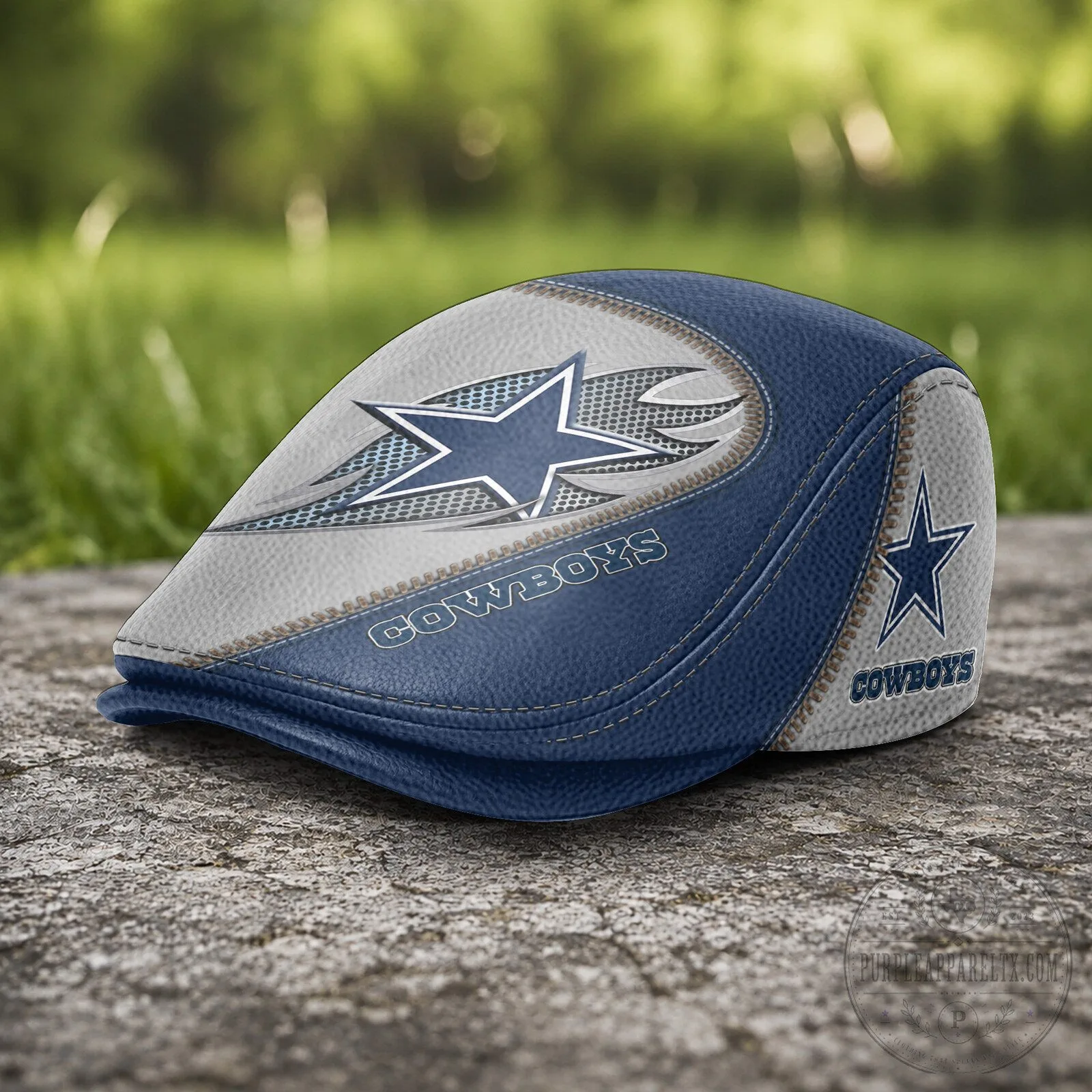 Dallas Cowboys NFL Team Logo Flat Cap Hat 9 Dallas Cowboys NFL Team Logo Flat Cap Hat
