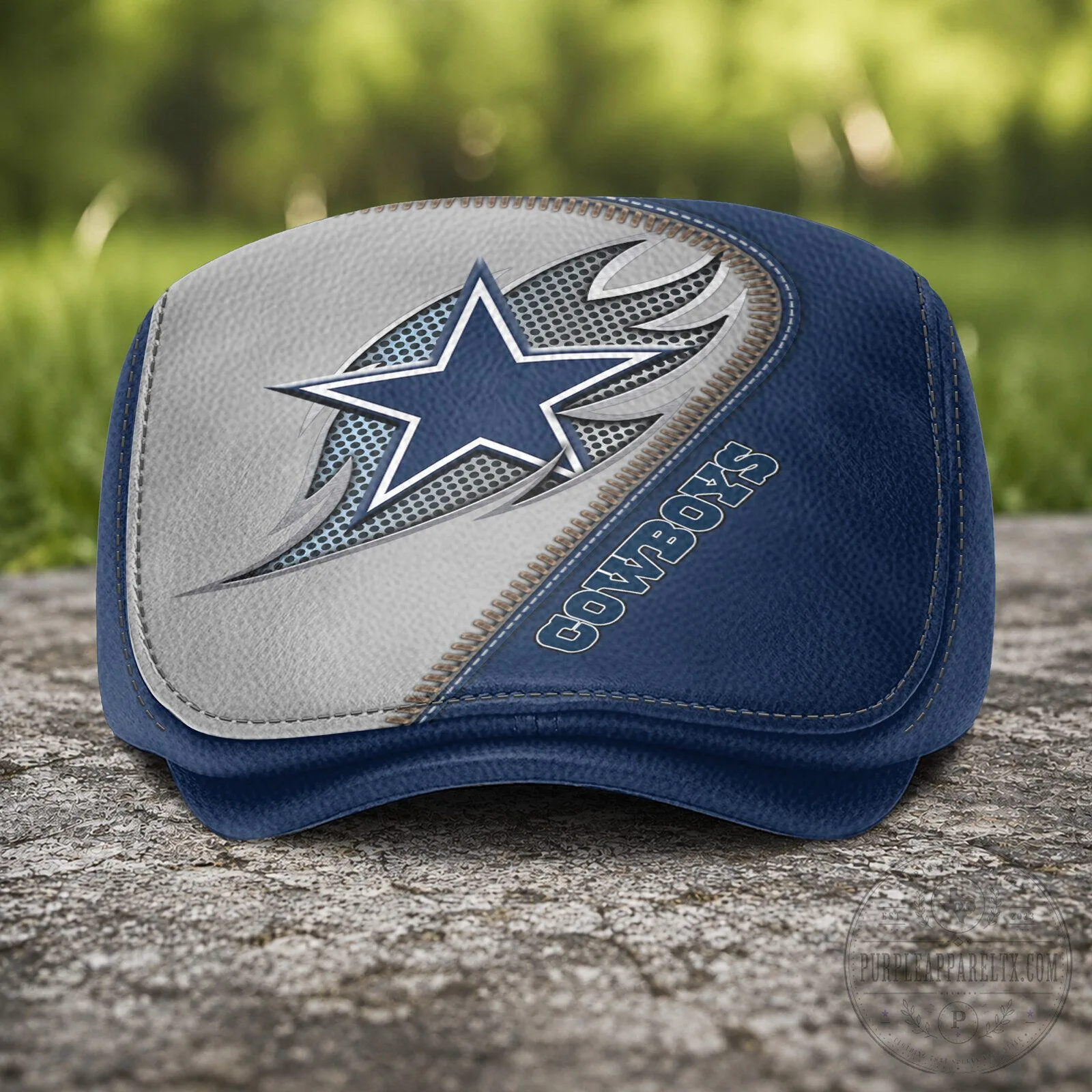 Dallas Cowboys NFL Team Logo Flat Cap Hat 10 Dallas Cowboys NFL Team Logo Flat Cap Hat