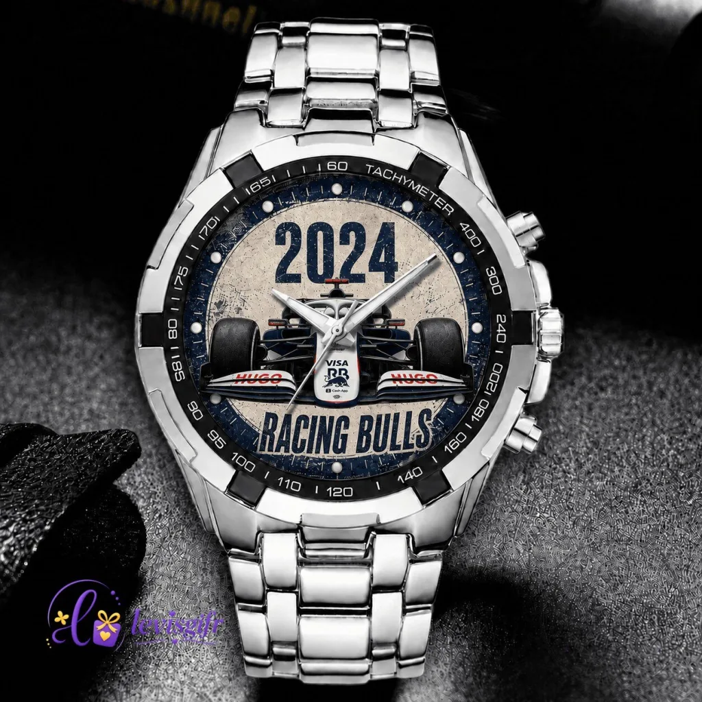 Racing Bulls Formula One Car 2024 Chronograph Watch for Men Racing Bulls Formula One Car 2024 Chronograph Watch for Men