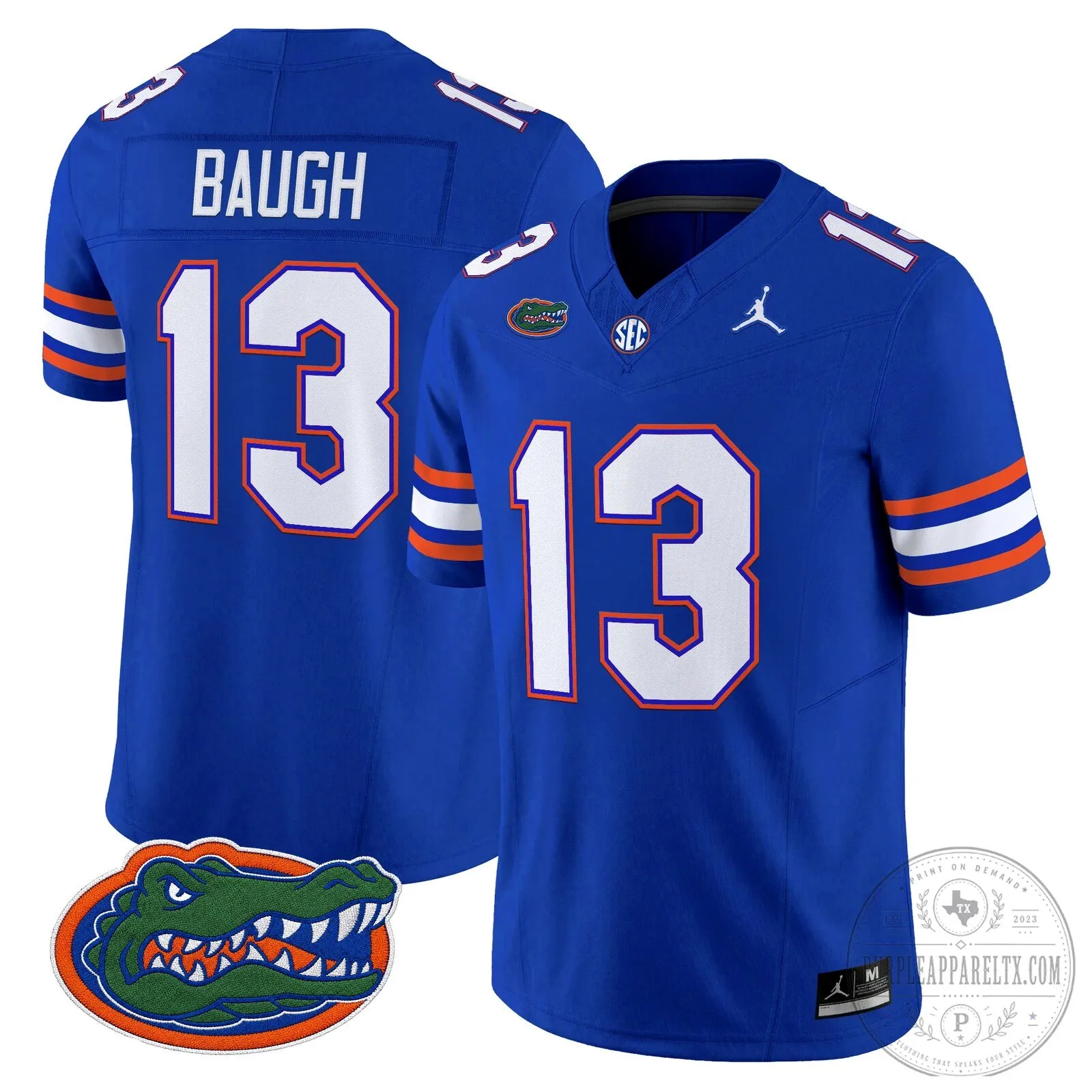 Graham Number 5 Royal Blue Jersey for Florida Gators Football 65 Graham Number 5 Royal Blue Jersey for Florida Gators Football