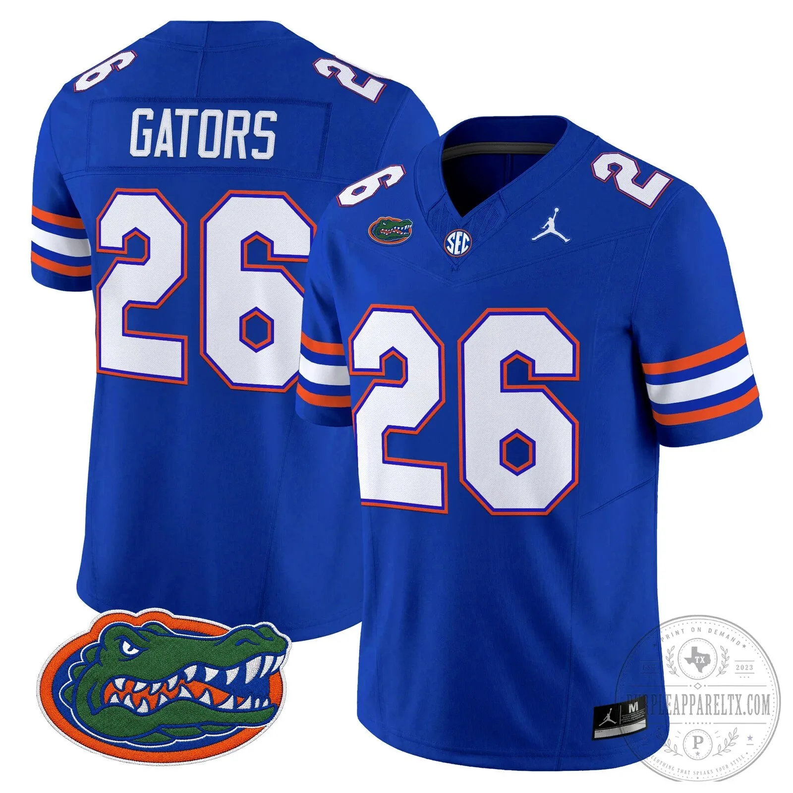 Graham Number 5 Royal Blue Jersey for Florida Gators Football 72 Graham Number 5 Royal Blue Jersey for Florida Gators Football