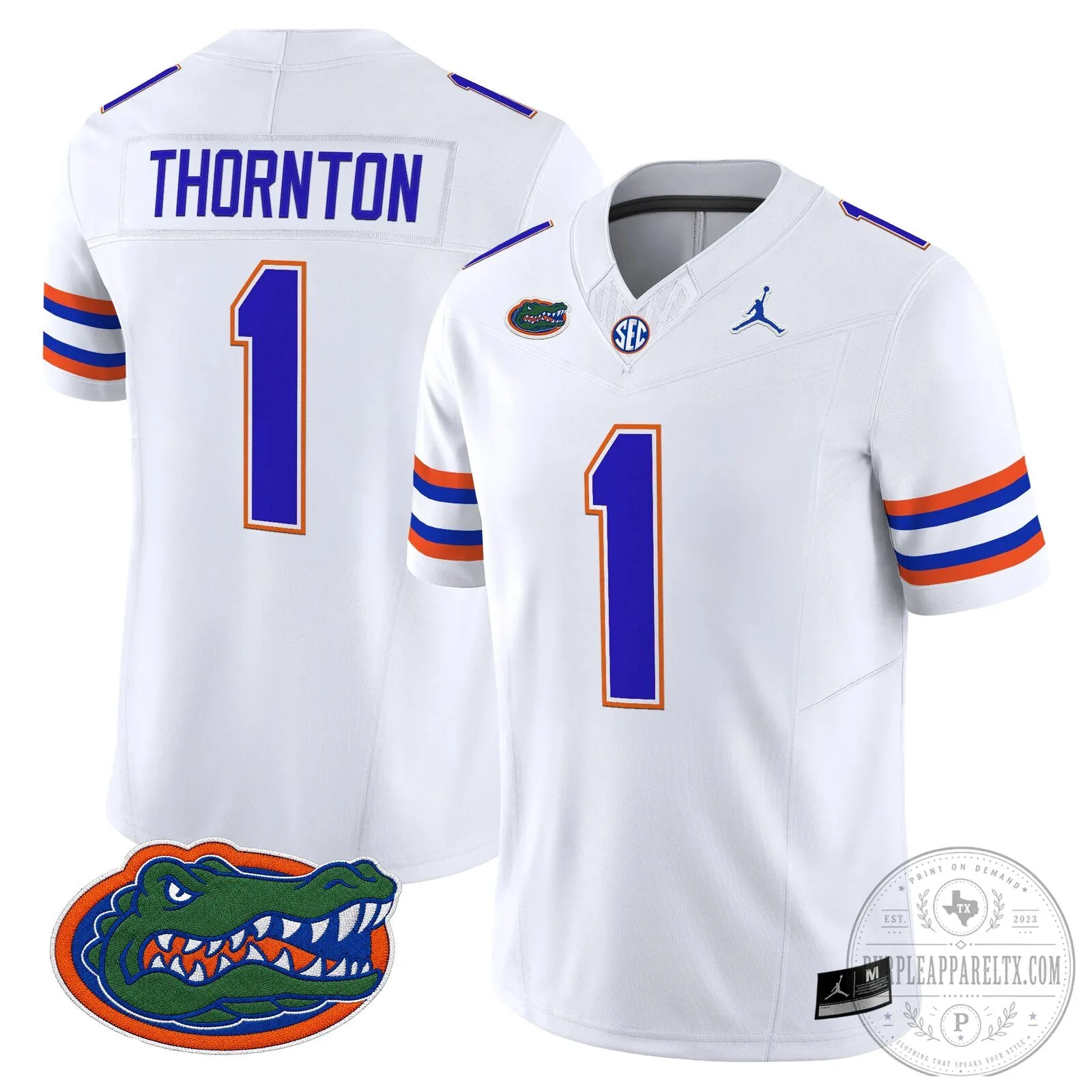 Graham Number 5 Royal Blue Jersey for Florida Gators Football 79 Graham Number 5 Royal Blue Jersey for Florida Gators Football
