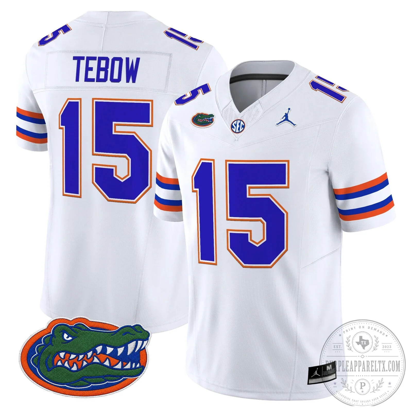 Graham Number 5 Royal Blue Jersey for Florida Gators Football 80 Graham Number 5 Royal Blue Jersey for Florida Gators Football