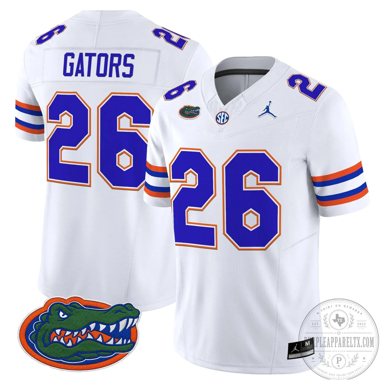 Graham Number 5 Royal Blue Jersey for Florida Gators Football 82 Graham Number 5 Royal Blue Jersey for Florida Gators Football