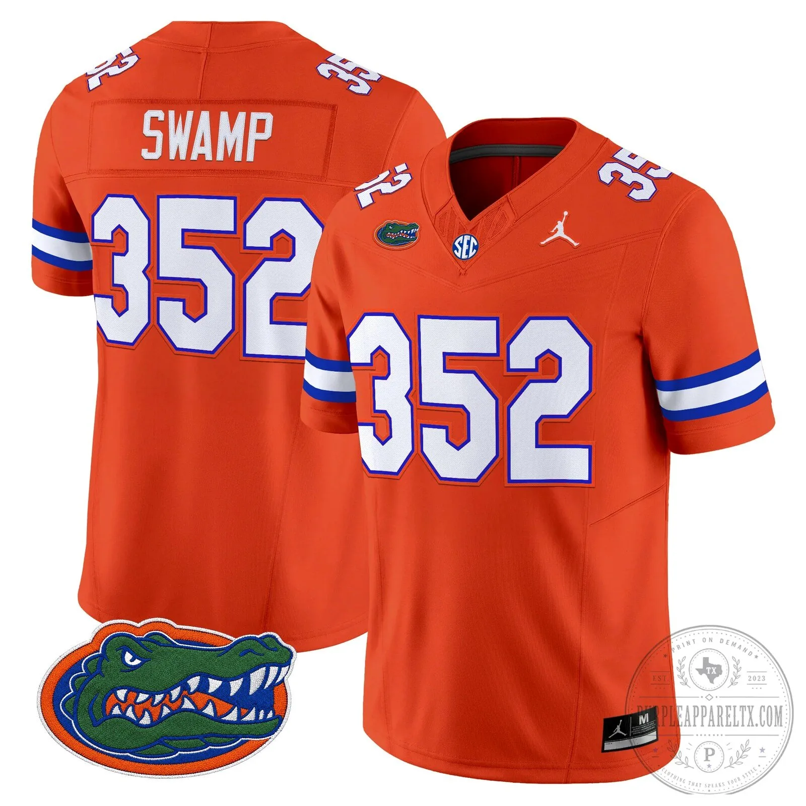 Graham Number 5 Royal Blue Jersey for Florida Gators Football 86 Graham Number 5 Royal Blue Jersey for Florida Gators Football