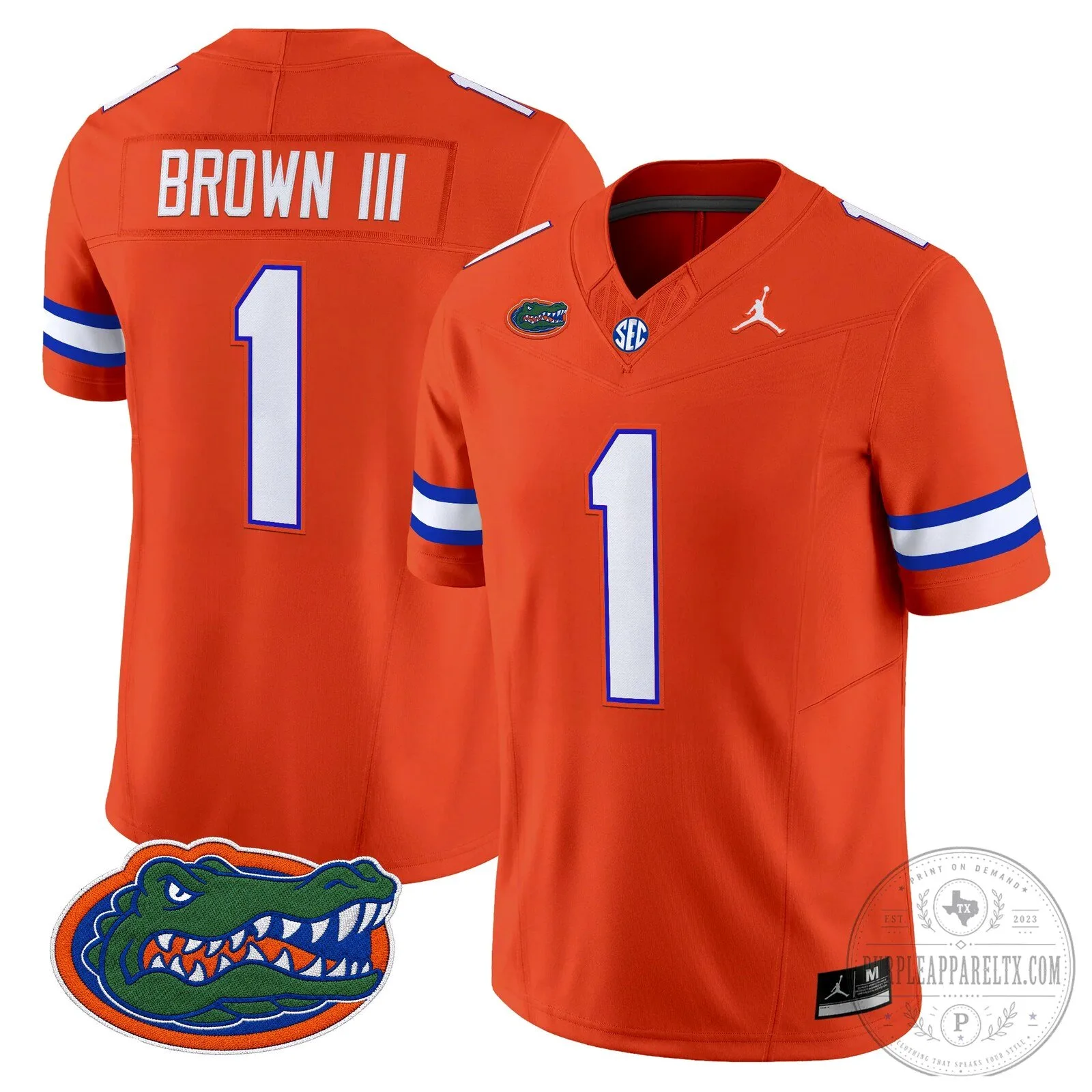 Graham Number 5 Royal Blue Jersey for Florida Gators Football 87 Graham Number 5 Royal Blue Jersey for Florida Gators Football