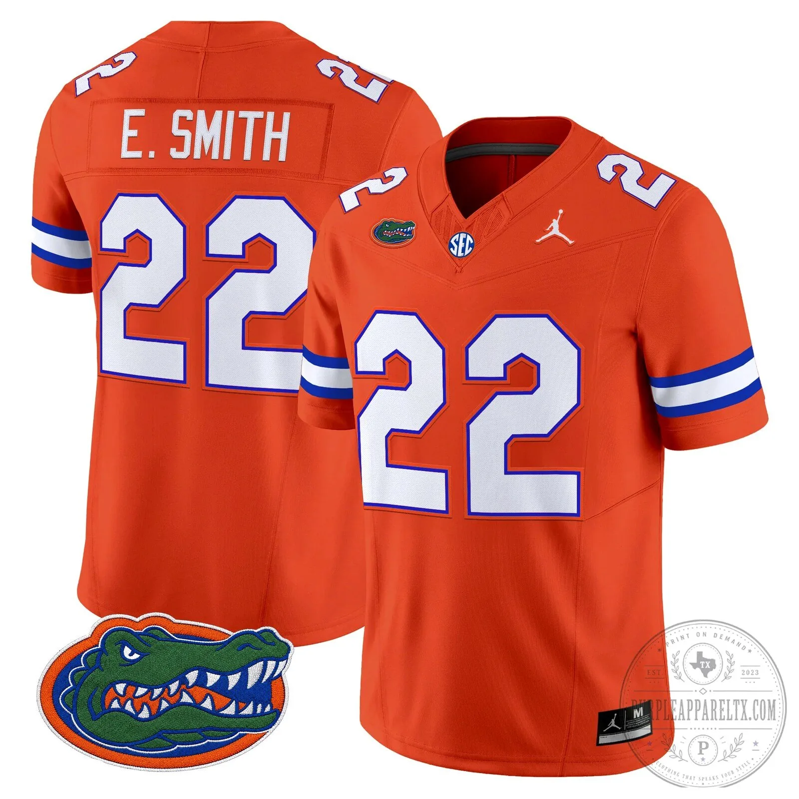 Graham Number 5 Royal Blue Jersey for Florida Gators Football 91 Graham Number 5 Royal Blue Jersey for Florida Gators Football