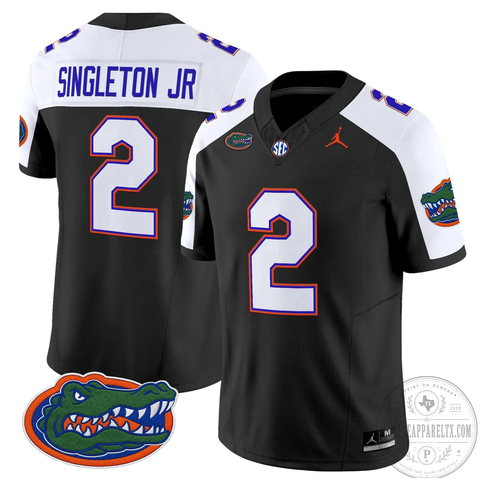 Graham Number 5 Royal Blue Jersey for Florida Gators Football 108 Graham Number 5 Royal Blue Jersey for Florida Gators Football