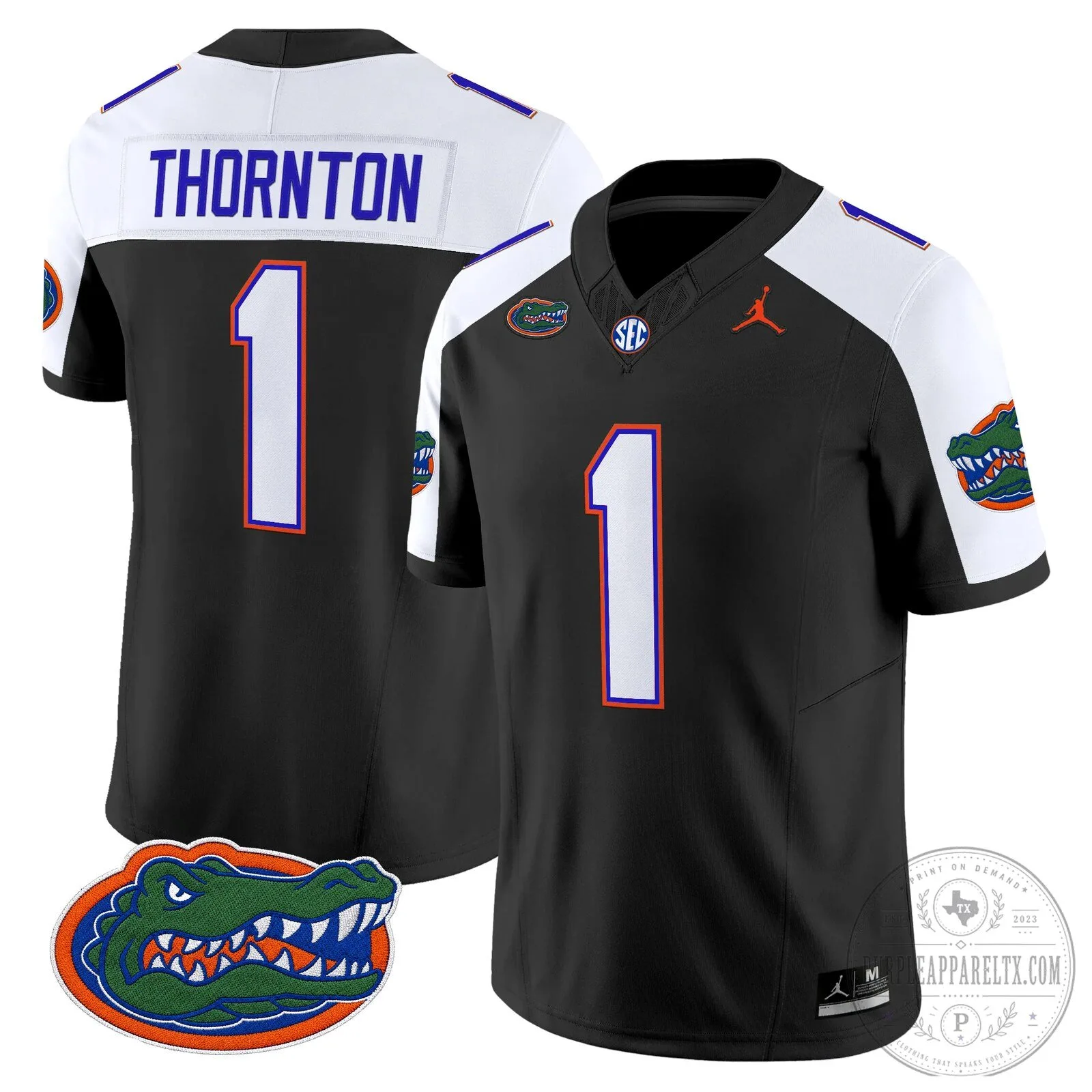 Graham Number 5 Royal Blue Jersey for Florida Gators Football 109 Graham Number 5 Royal Blue Jersey for Florida Gators Football