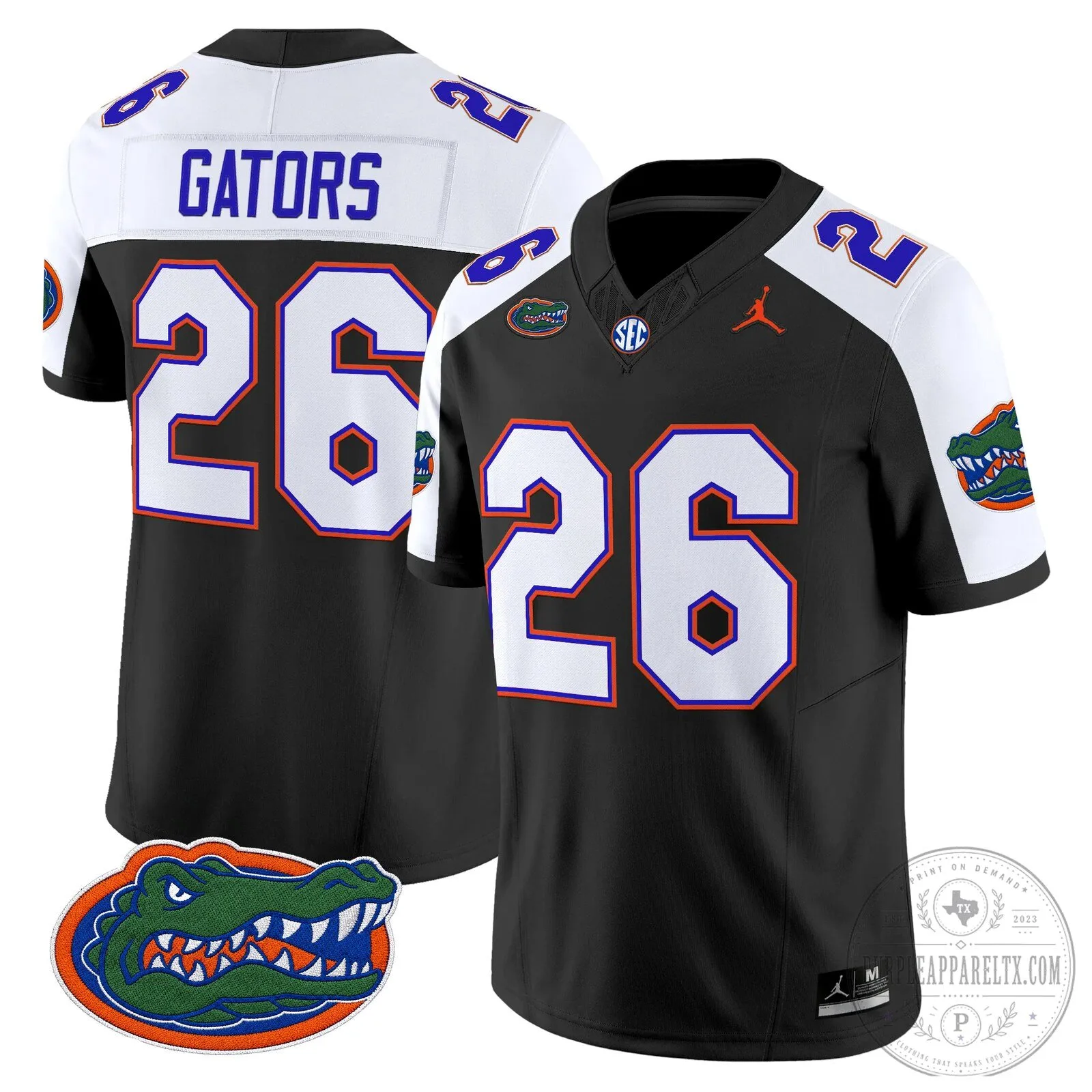 Graham Number 5 Royal Blue Jersey for Florida Gators Football 112 Graham Number 5 Royal Blue Jersey for Florida Gators Football