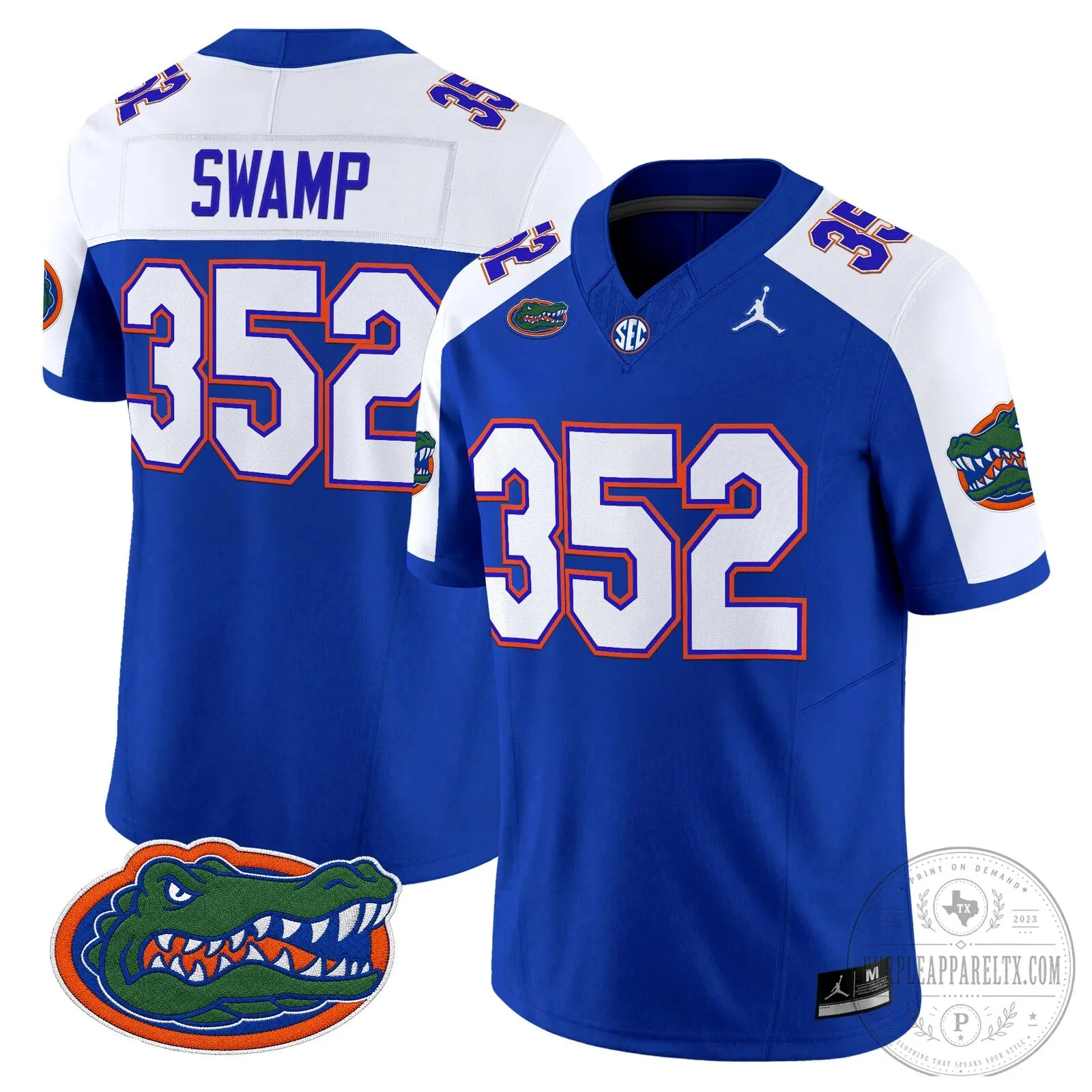 Graham Number 5 Royal Blue Jersey for Florida Gators Football 116 Graham Number 5 Royal Blue Jersey for Florida Gators Football