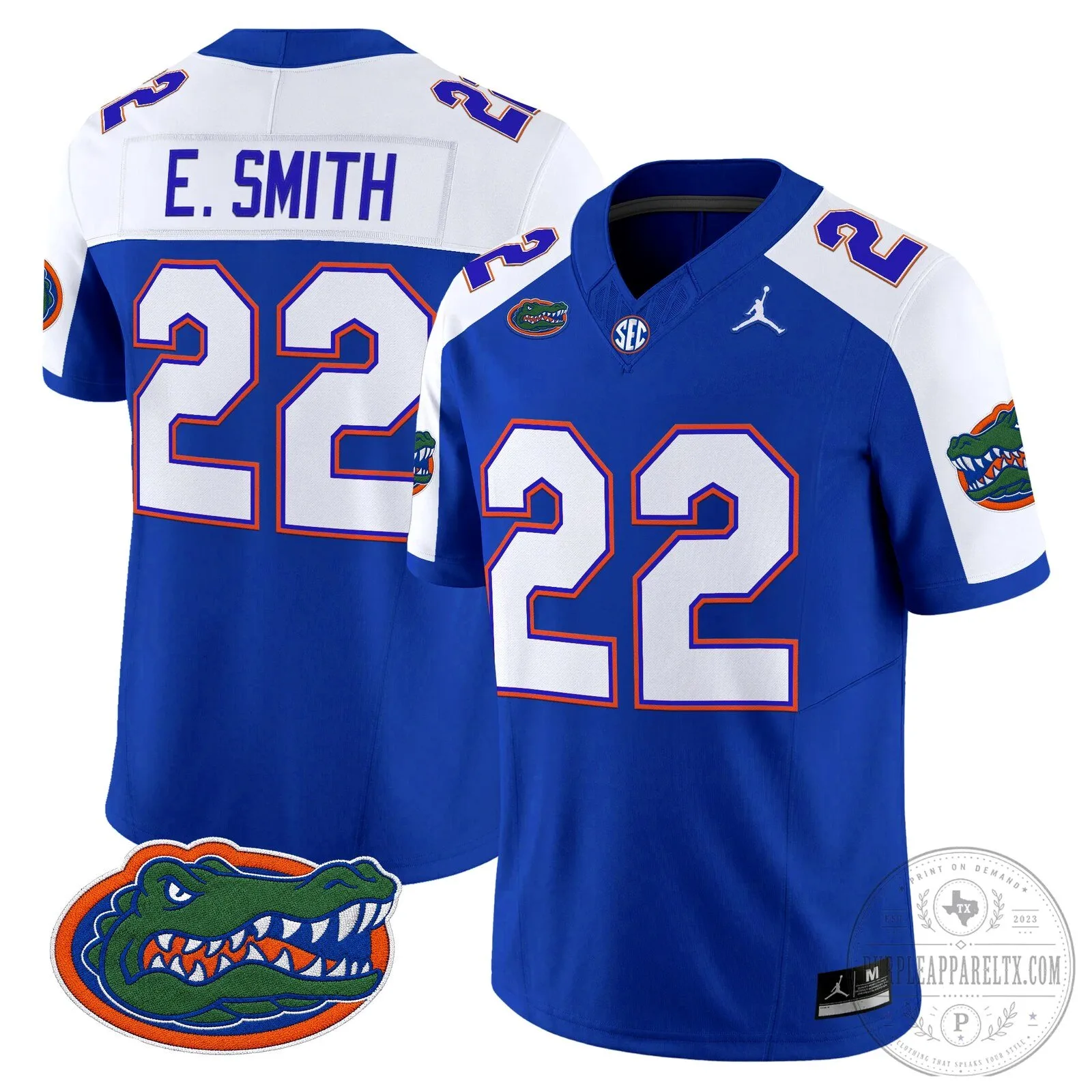 Graham Number 5 Royal Blue Jersey for Florida Gators Football 121 Graham Number 5 Royal Blue Jersey for Florida Gators Football