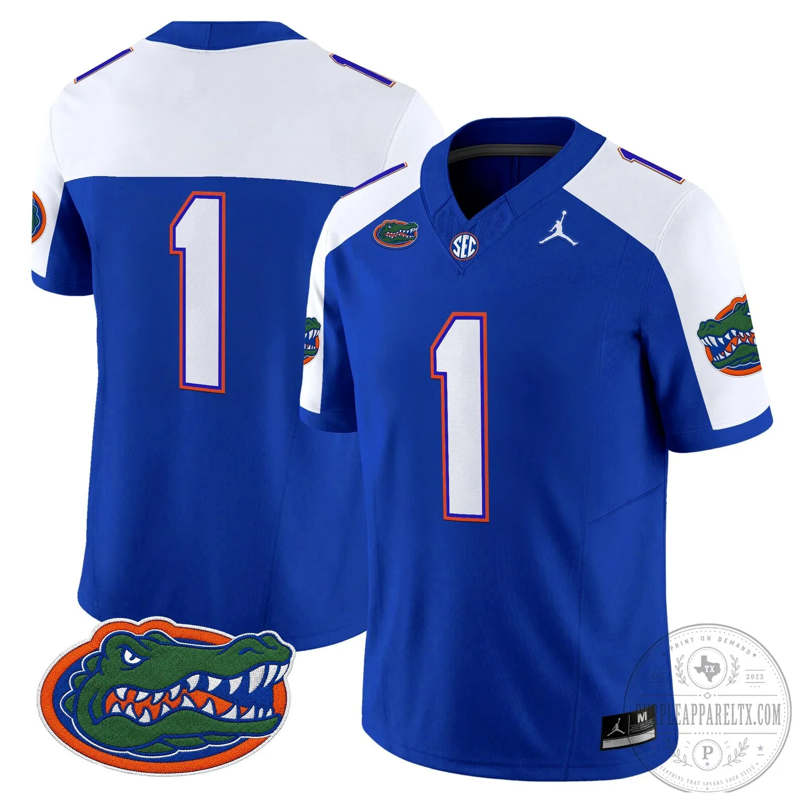 Graham Number 5 Royal Blue Jersey for Florida Gators Football 123 Graham Number 5 Royal Blue Jersey for Florida Gators Football