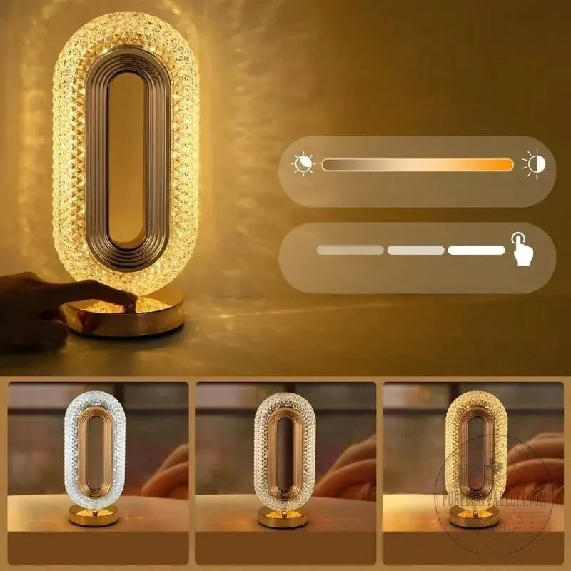 Elegant Crystal Glow Bedside Lamp with Oval Design for Cozy Nightstand Lighting 28 Elegant Crystal Glow Bedside Lamp with Oval Design for Cozy Nightstand Lighting