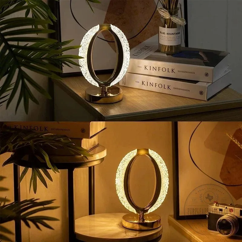 Elegant Crystal Glow Bedside Lamp with Oval Design for Cozy Nightstand Lighting 31 Elegant Crystal Glow Bedside Lamp with Oval Design for Cozy Nightstand Lighting