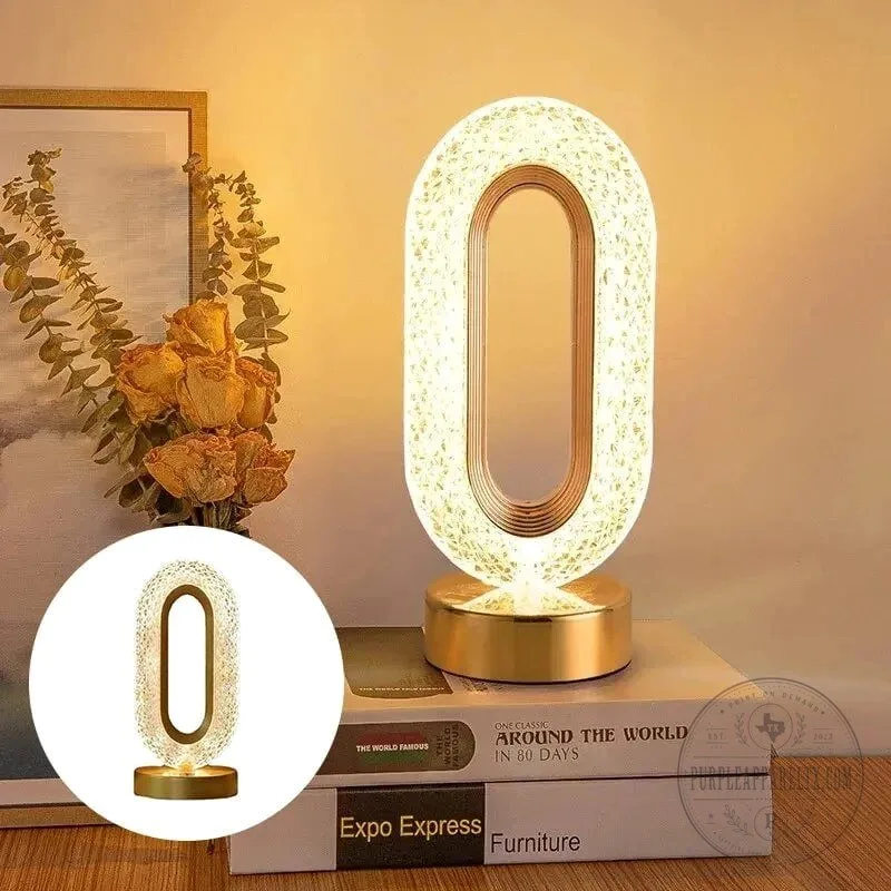 Elegant Crystal Glow Bedside Lamp with Oval Design for Cozy Nightstand Lighting 32 Elegant Crystal Glow Bedside Lamp with Oval Design for Cozy Nightstand Lighting