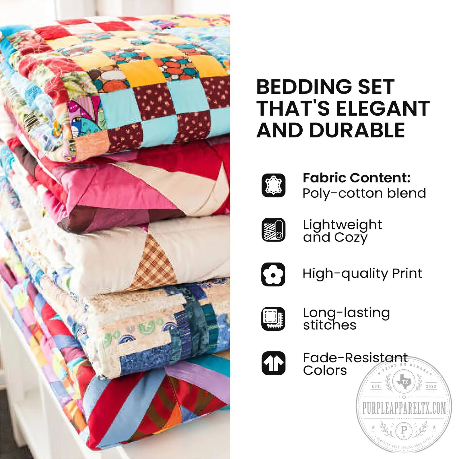 Quilted Bedding Set Featuring Mystic Dragon Fantasy Art and Pillow Shams 9 Quilted Bedding Set Featuring Mystic Dragon Fantasy Art and Pillow Shams